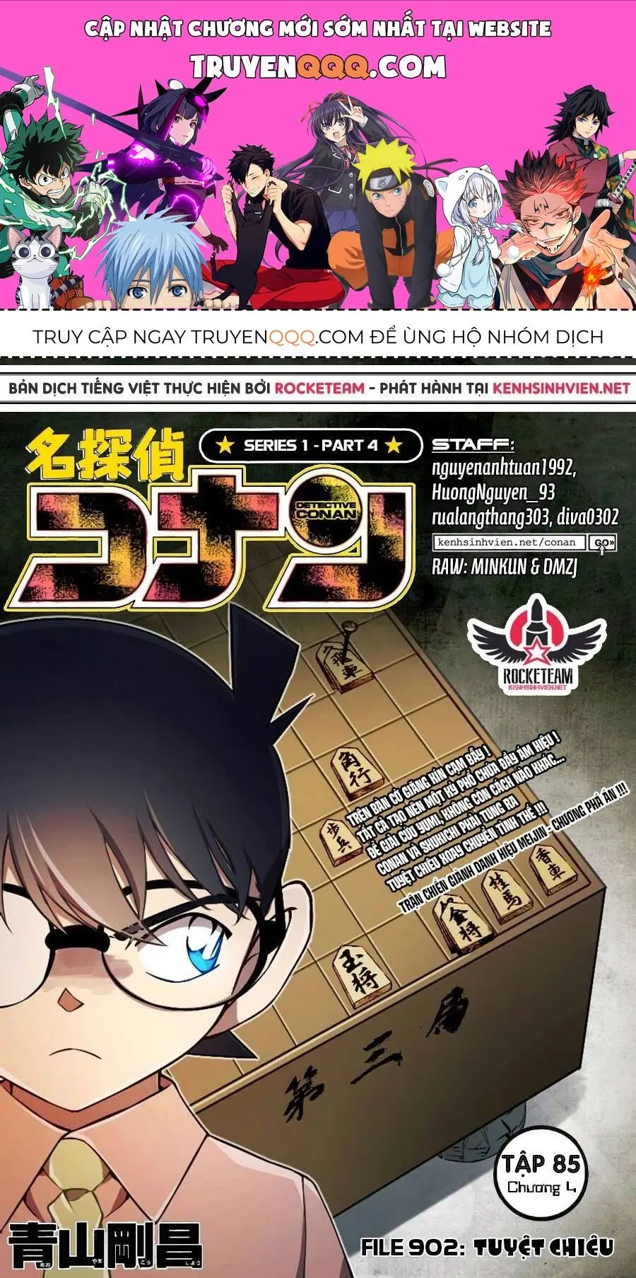 Thám Tử Lừng Danh Conan Chapter 902 - Trang 2