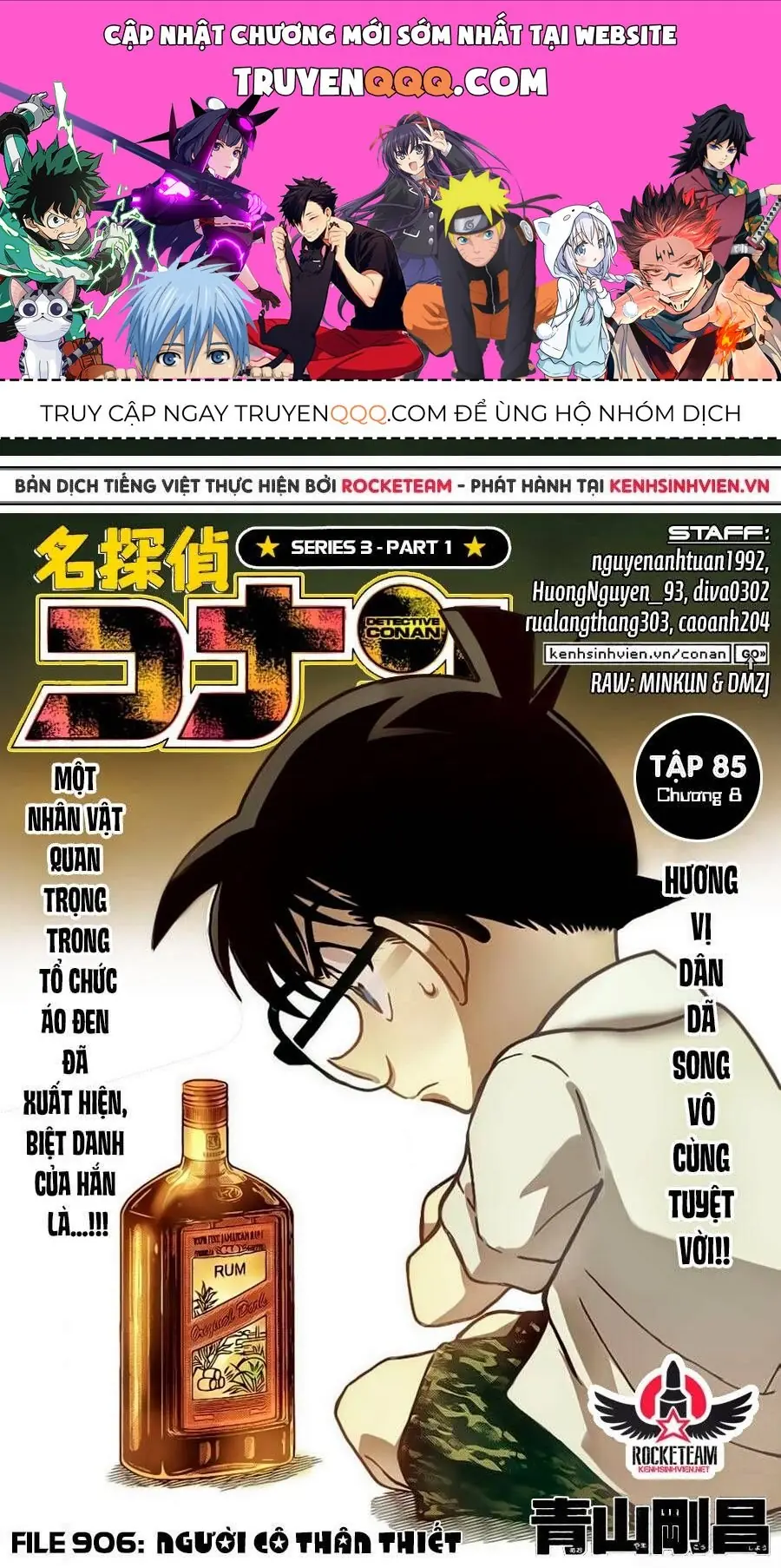 Thám Tử Lừng Danh Conan Chapter 906 - Trang 2