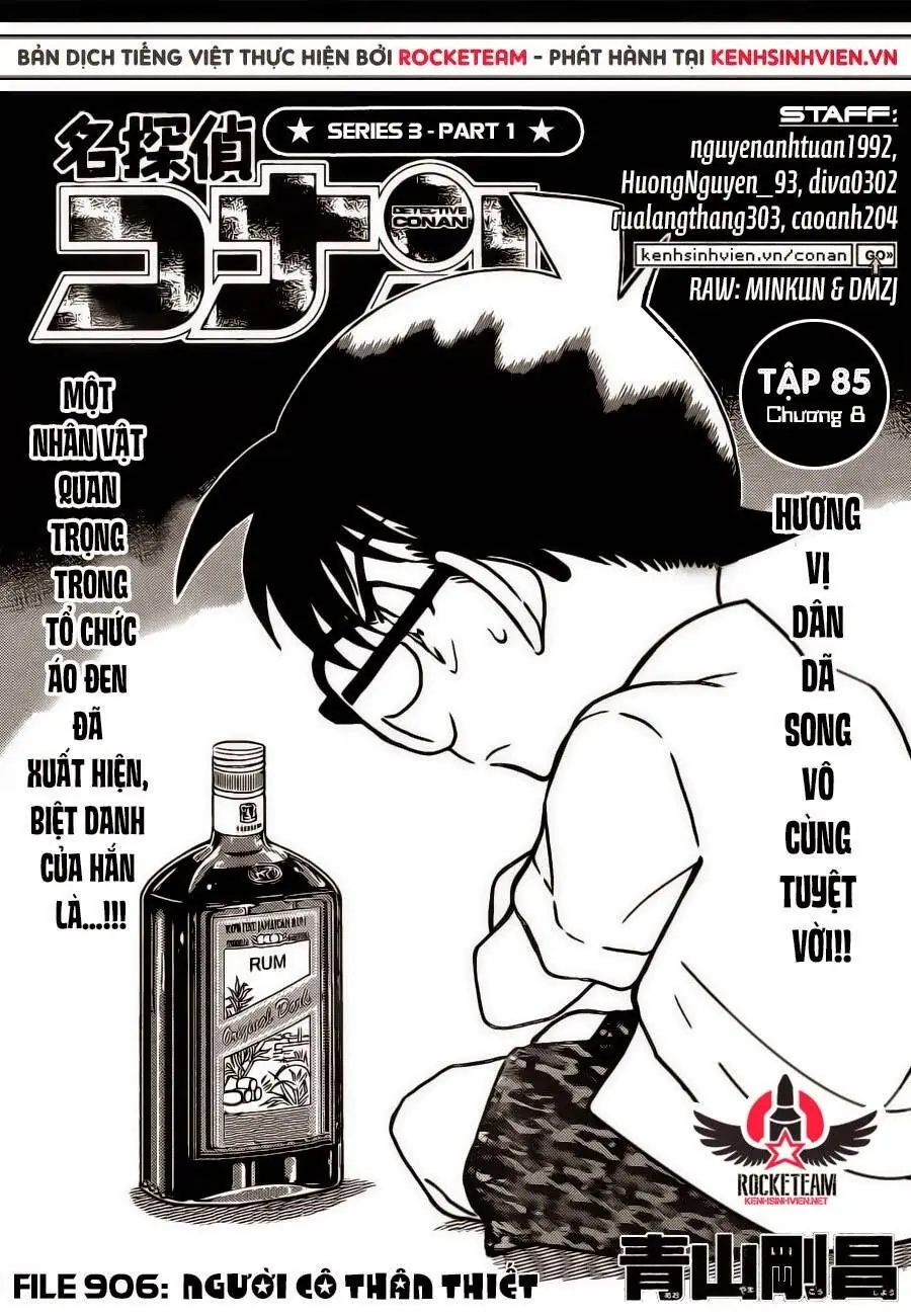 Thám Tử Lừng Danh Conan Chapter 906 - Trang 3