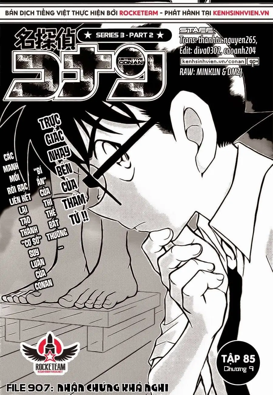 Thám Tử Lừng Danh Conan Chapter 907 - Trang 3