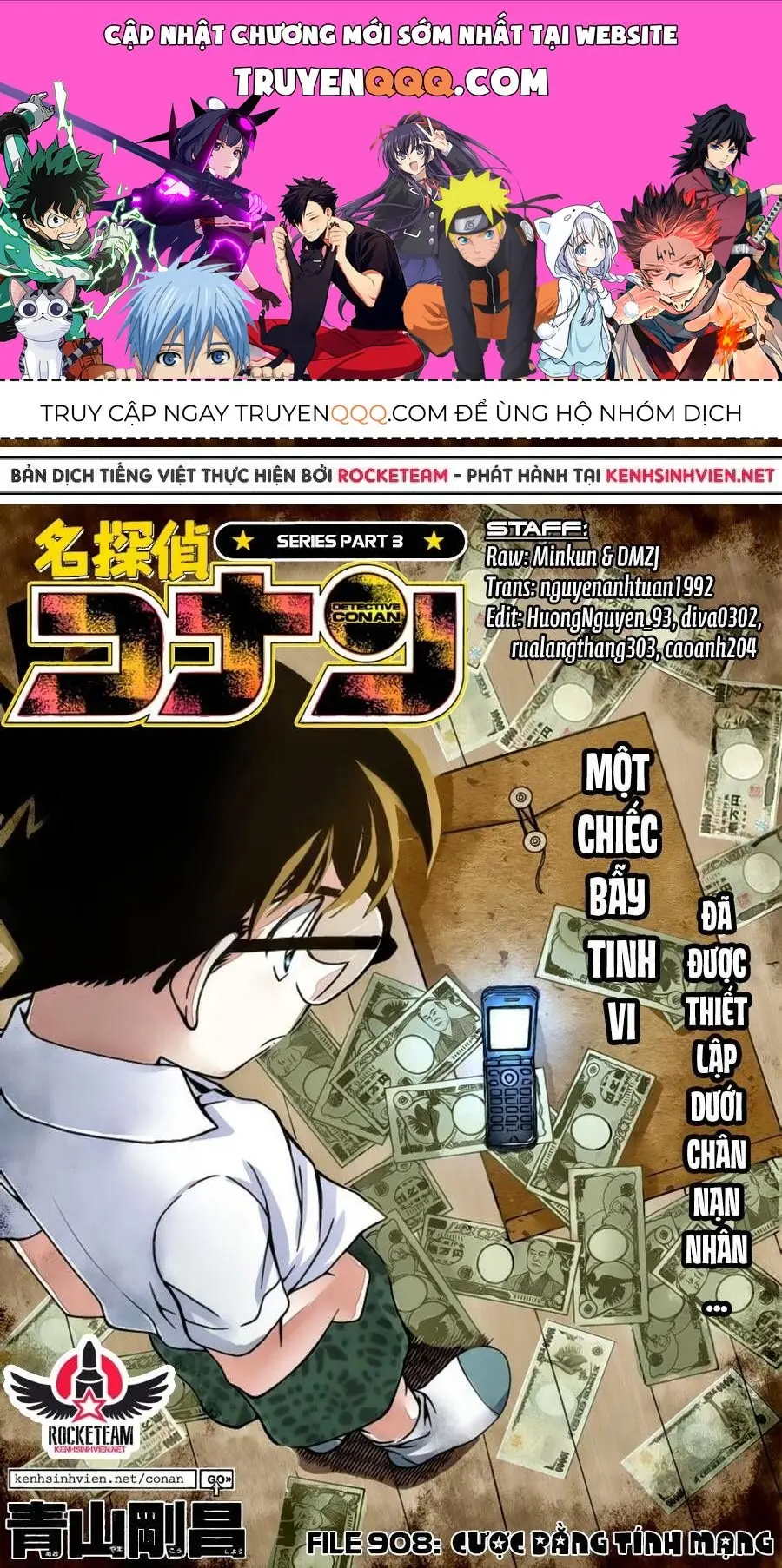 Thám Tử Lừng Danh Conan Chapter 908 - Trang 2