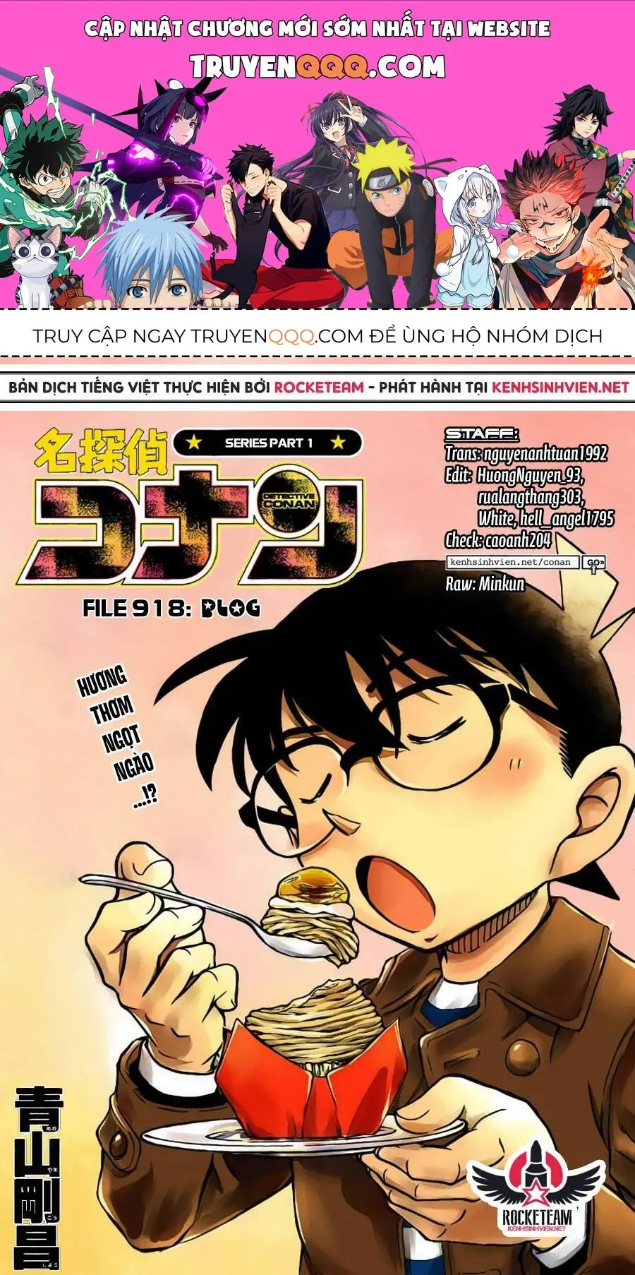 Thám Tử Lừng Danh Conan Chapter 918 - Trang 2