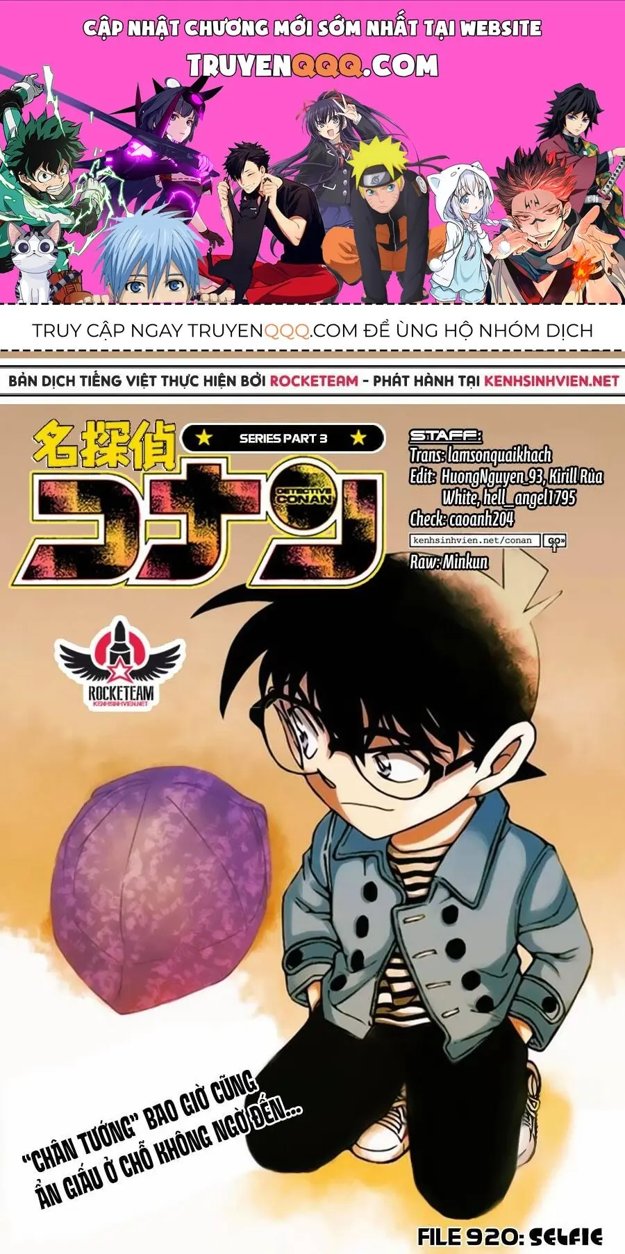 Thám Tử Lừng Danh Conan Chapter 920 - Trang 2