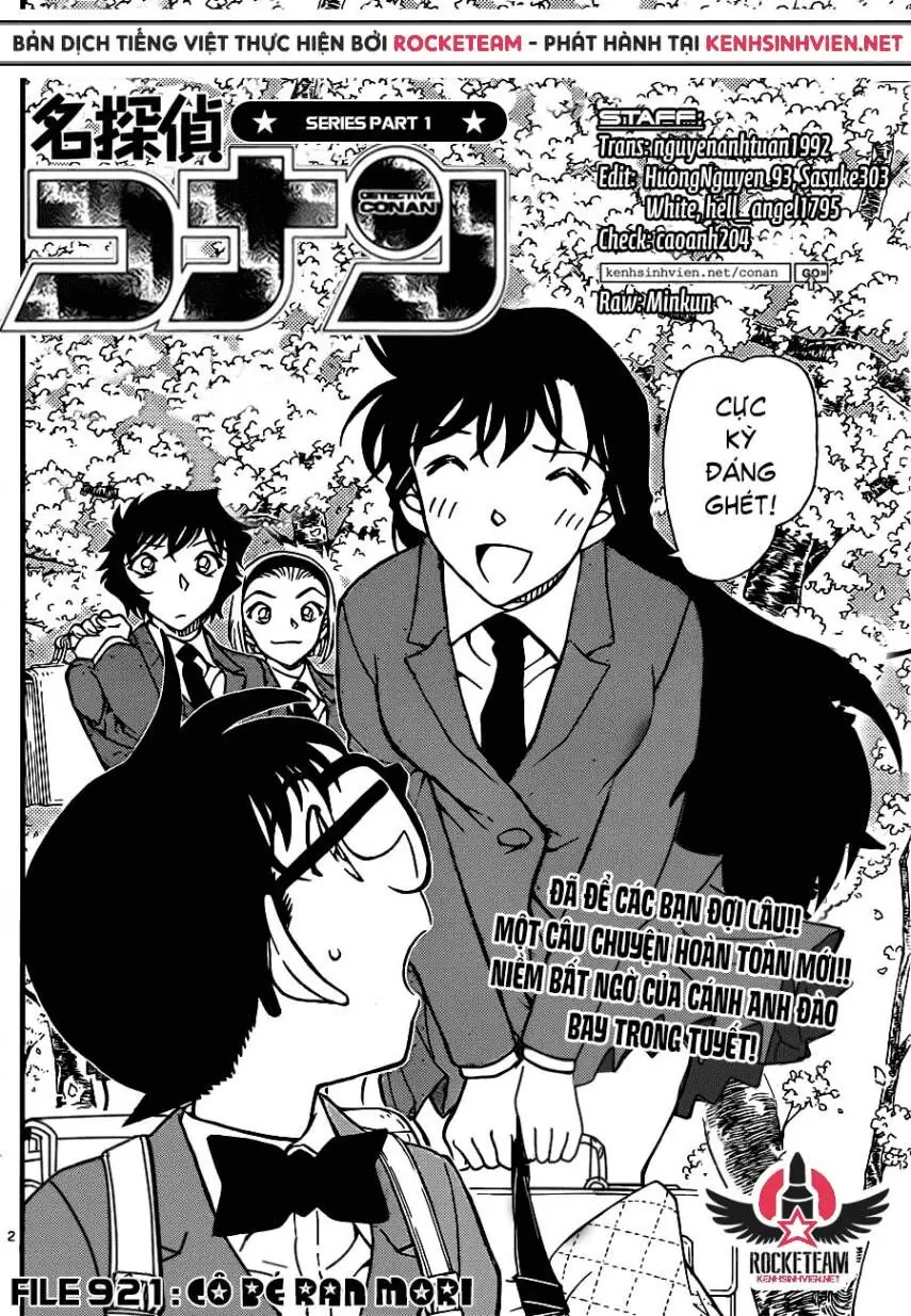 Thám Tử Lừng Danh Conan Chapter 921 - Trang 3