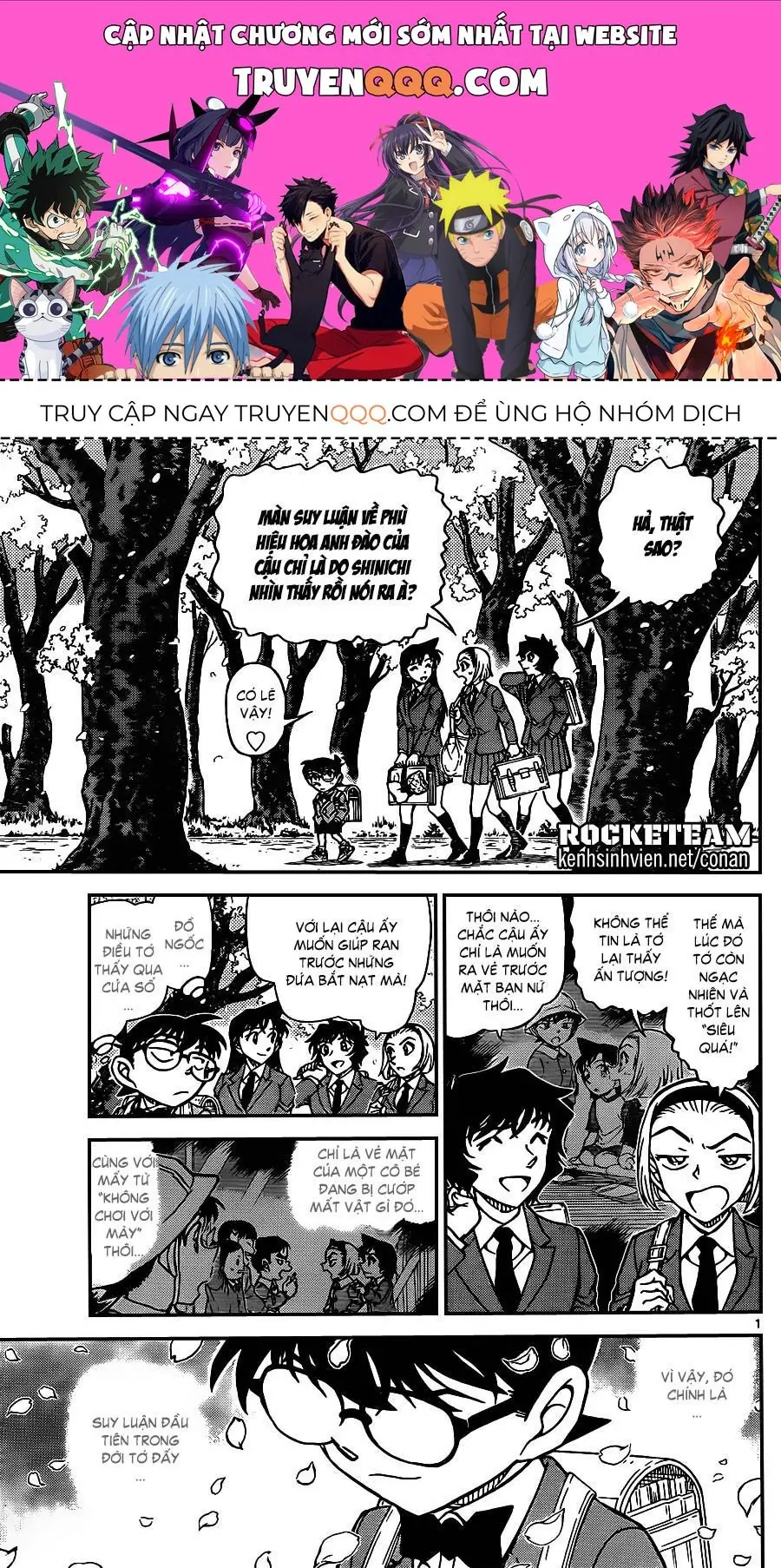 Thám Tử Lừng Danh Conan Chapter 923 - Trang 2