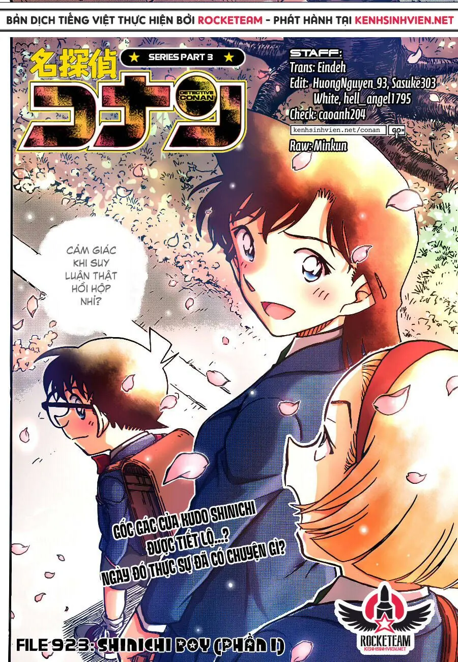 Thám Tử Lừng Danh Conan Chapter 923 - Trang 3