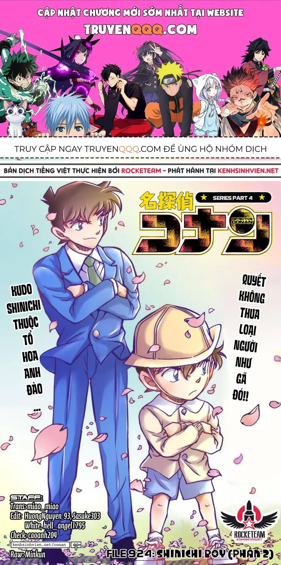 Thám Tử Lừng Danh Conan Chapter 924 - Trang 2