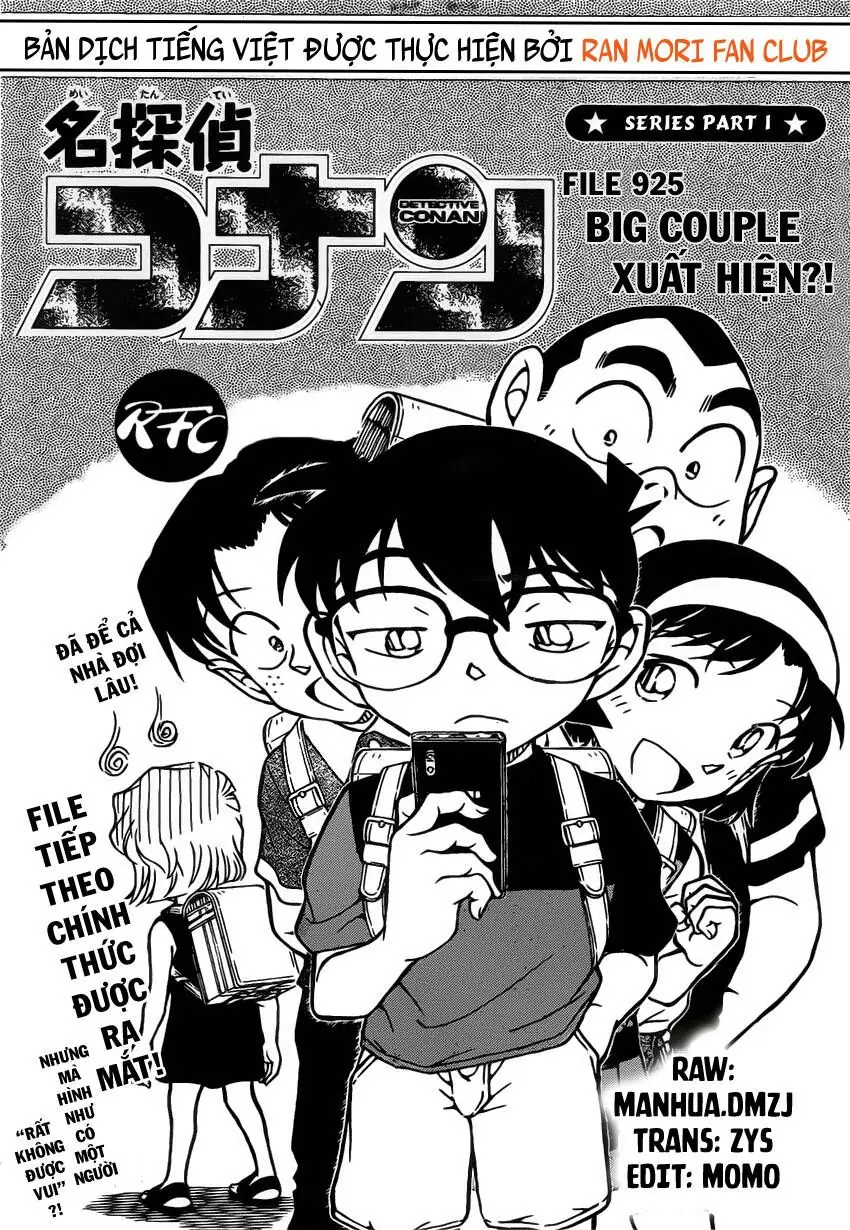 Thám Tử Lừng Danh Conan Chapter 925 - Trang 3