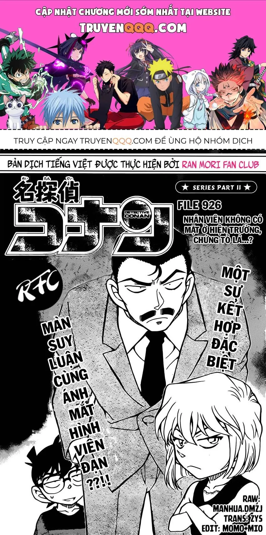 Thám Tử Lừng Danh Conan Chapter 926 - Trang 2