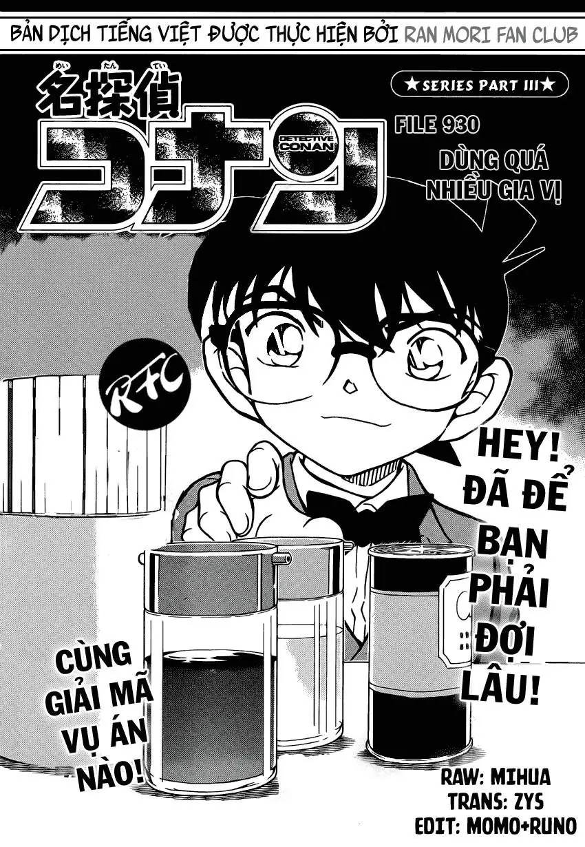 Thám Tử Lừng Danh Conan Chapter 930 - Trang 3