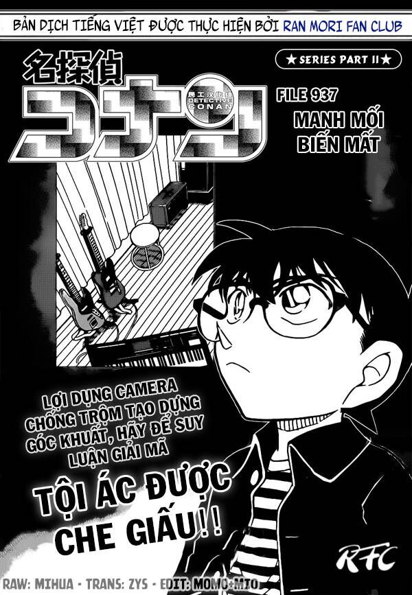 Thám Tử Lừng Danh Conan Chapter 937 - Trang 3