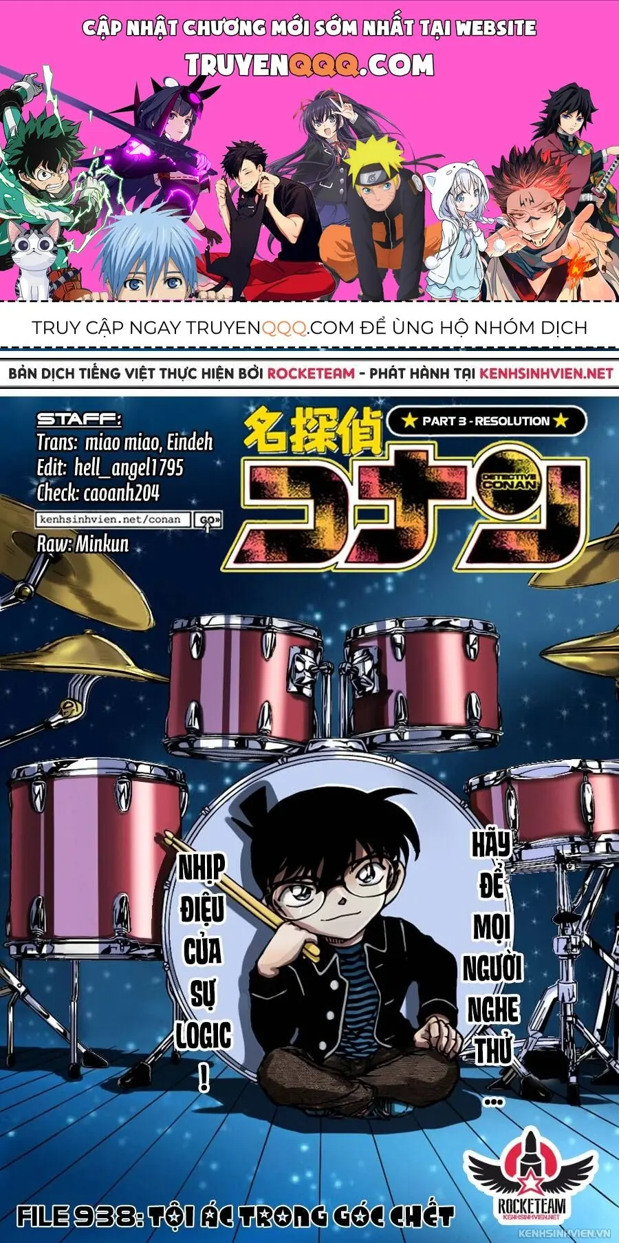 Thám Tử Lừng Danh Conan Chapter 938 - Trang 2
