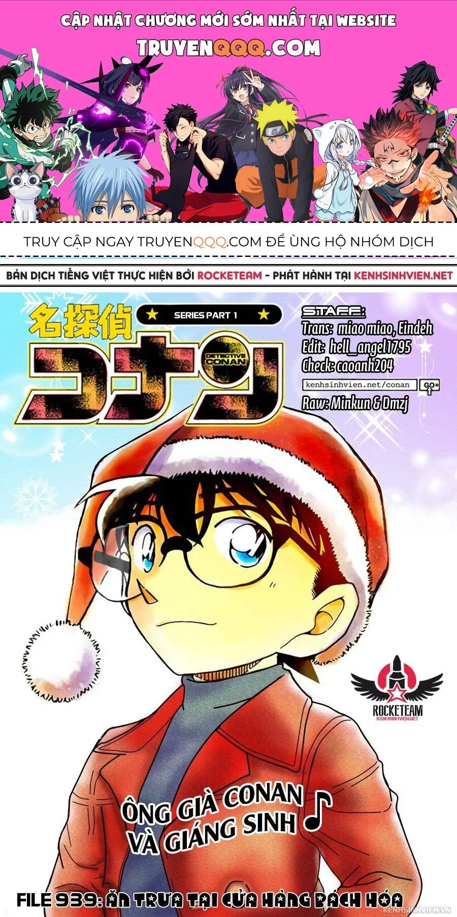 Thám Tử Lừng Danh Conan Chapter 939 - Trang 2