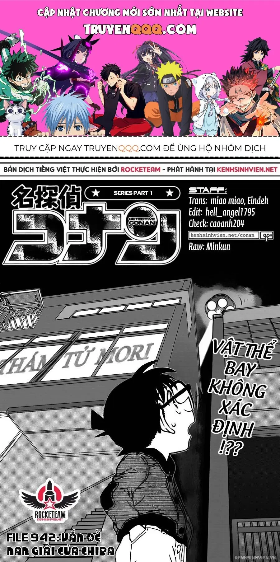Thám Tử Lừng Danh Conan Chapter 942 - Trang 2