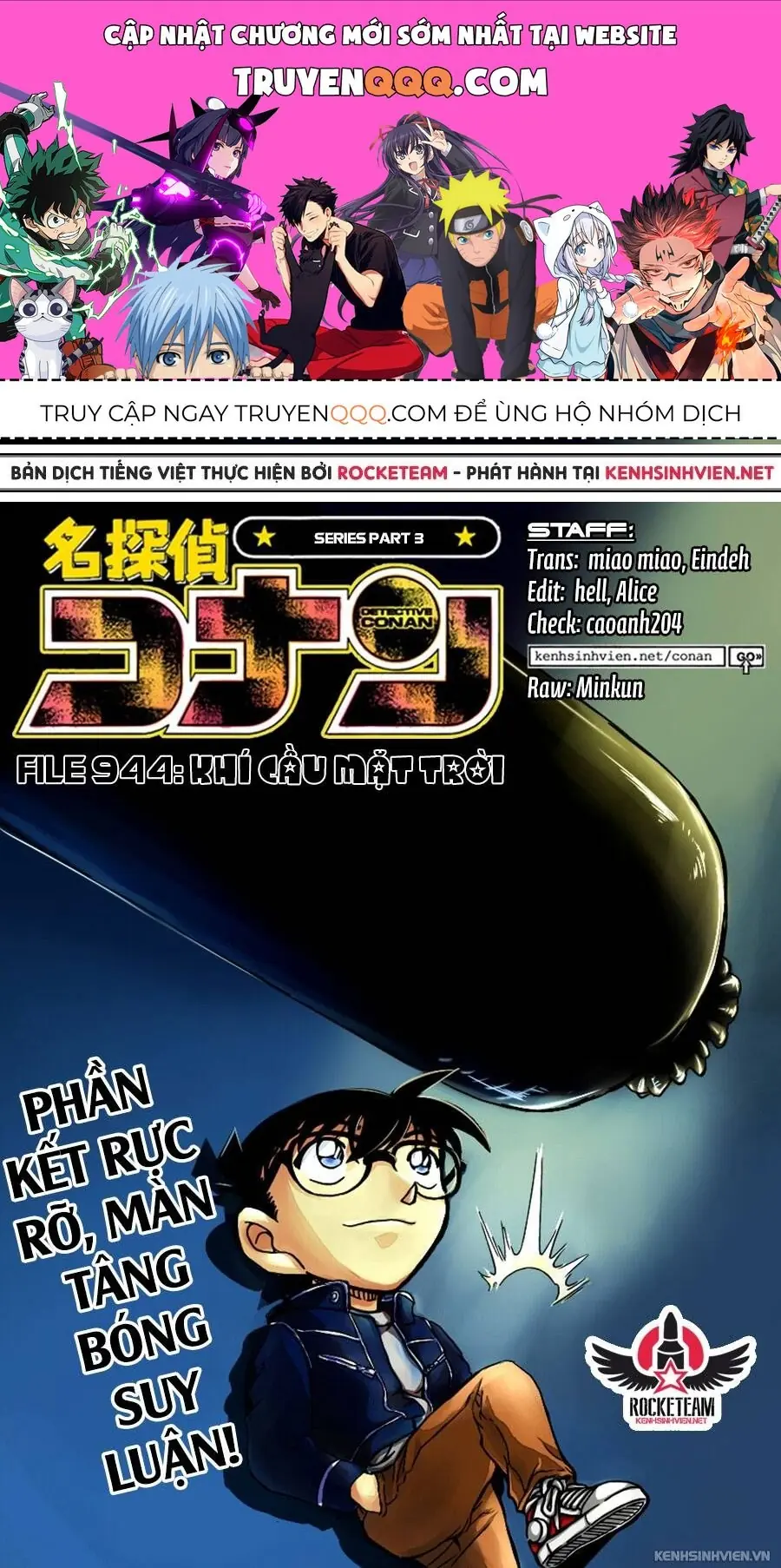 Thám Tử Lừng Danh Conan Chapter 944 - Trang 2