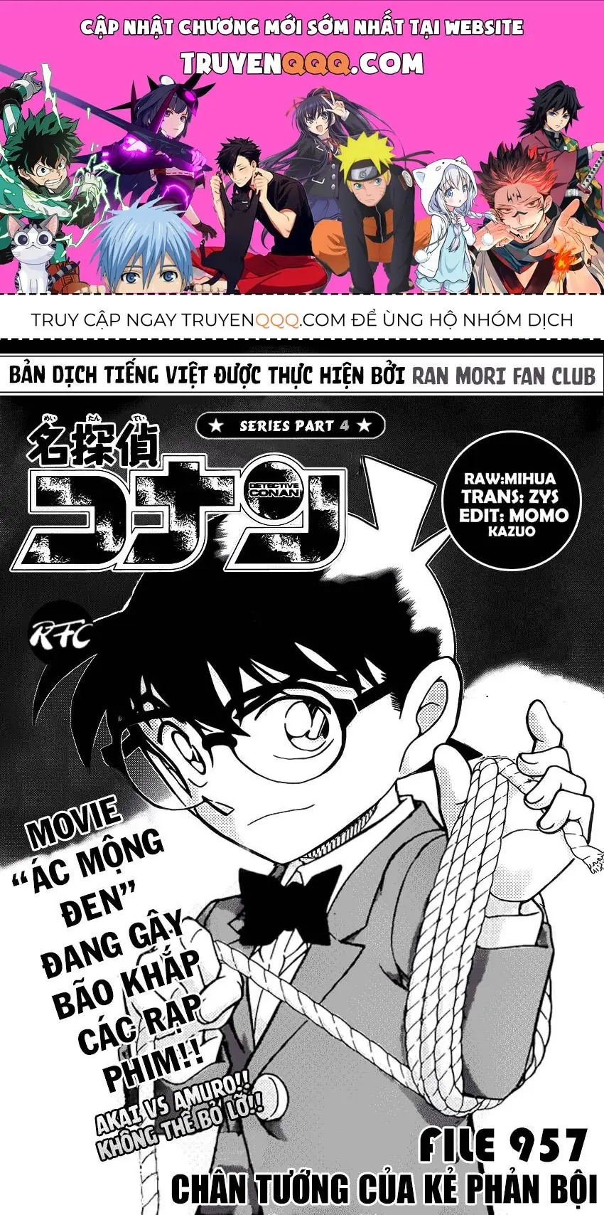 Thám Tử Lừng Danh Conan Chapter 957 - Trang 2