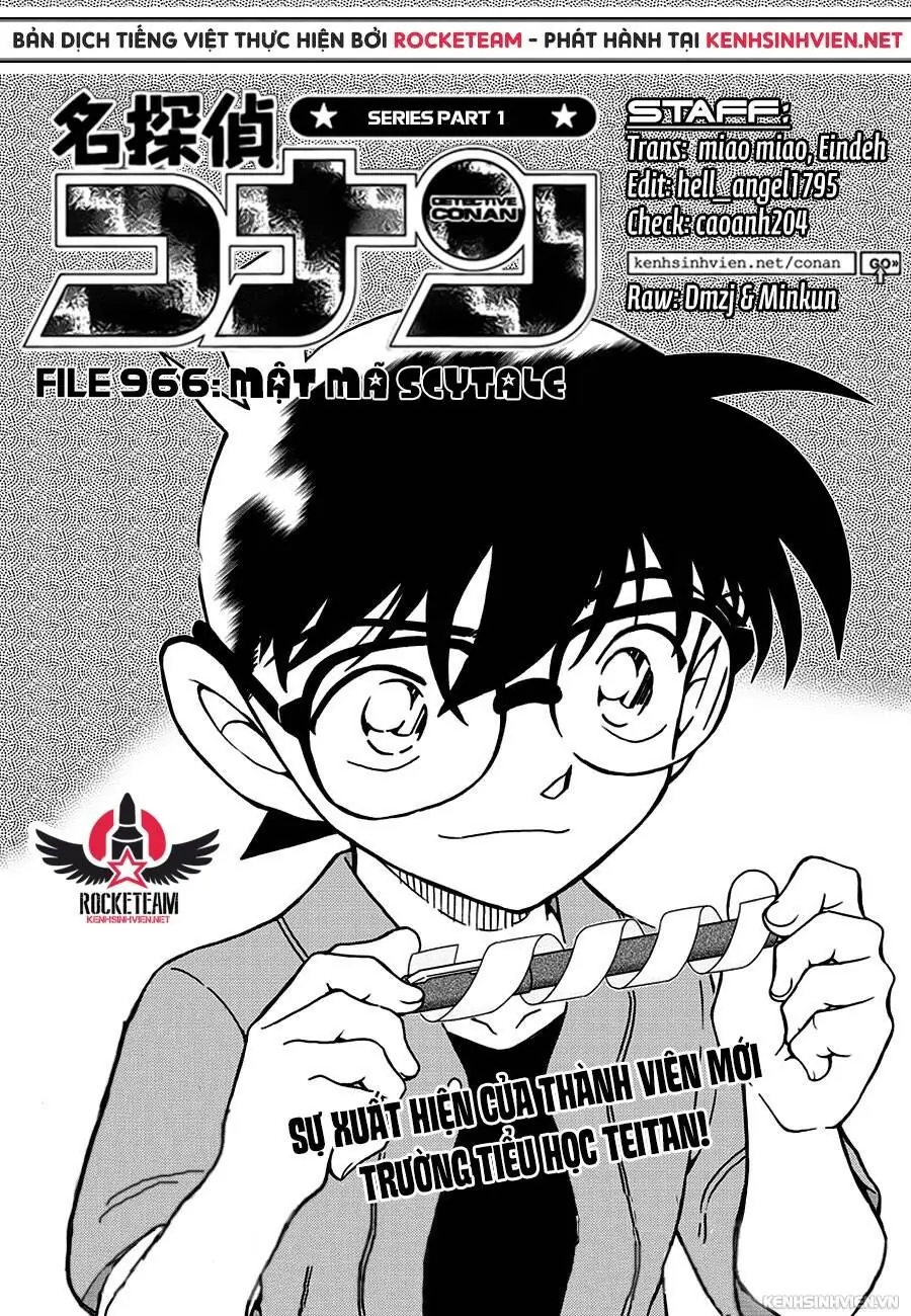Thám Tử Lừng Danh Conan Chapter 966 - Trang 3