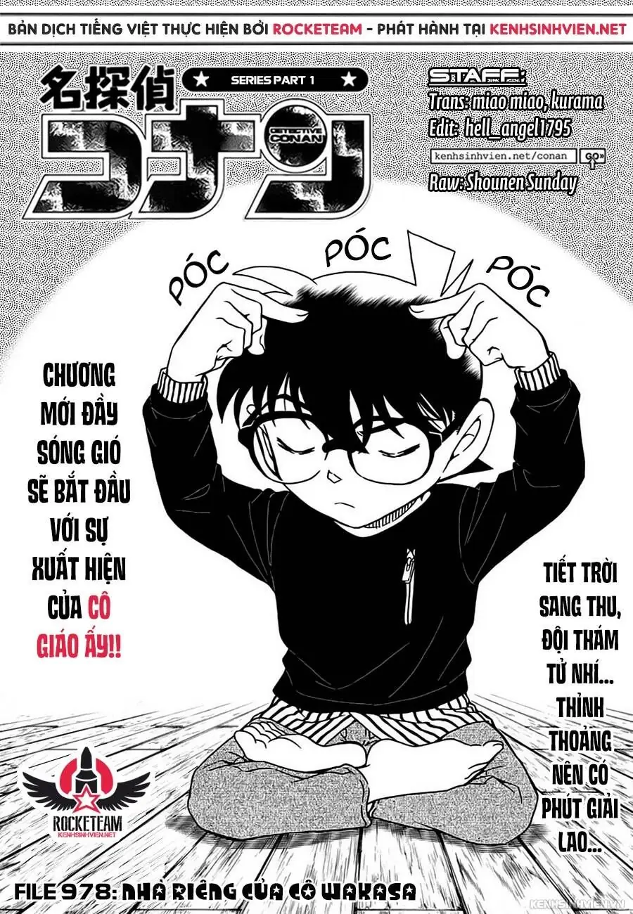 Thám Tử Lừng Danh Conan Chapter 978 - Trang 3