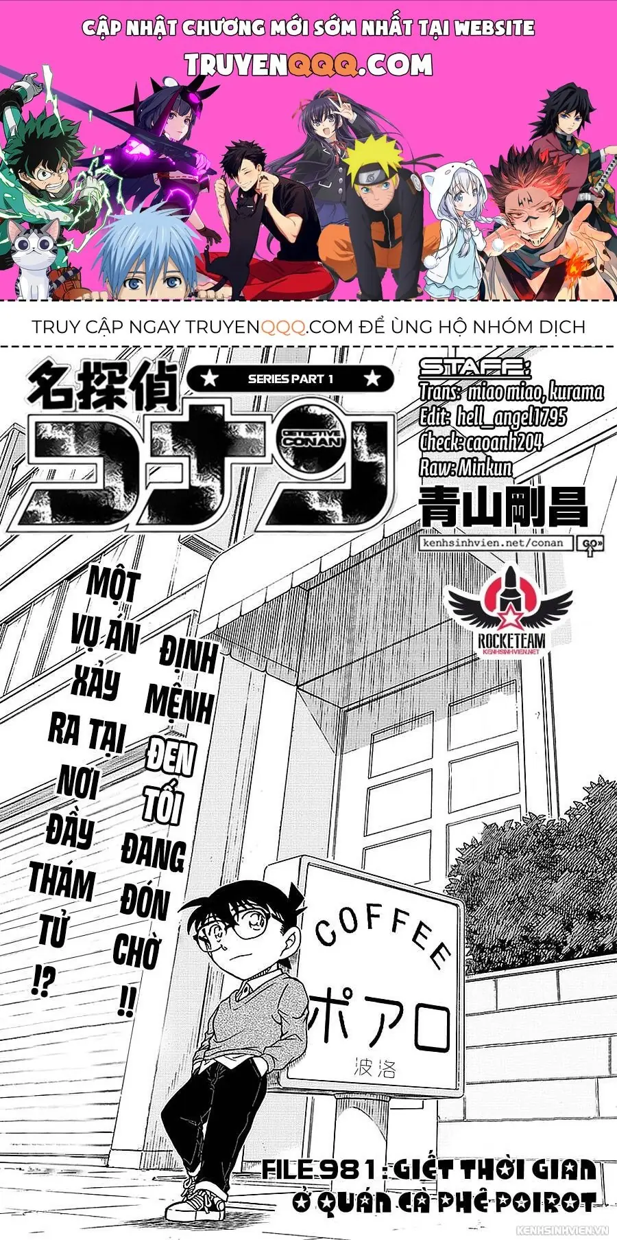 Thám Tử Lừng Danh Conan Chapter 981 - Trang 2