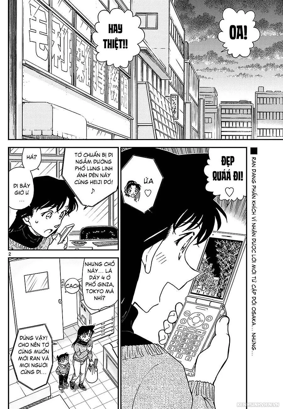 Thám Tử Lừng Danh Conan Chapter 981 - Trang 3
