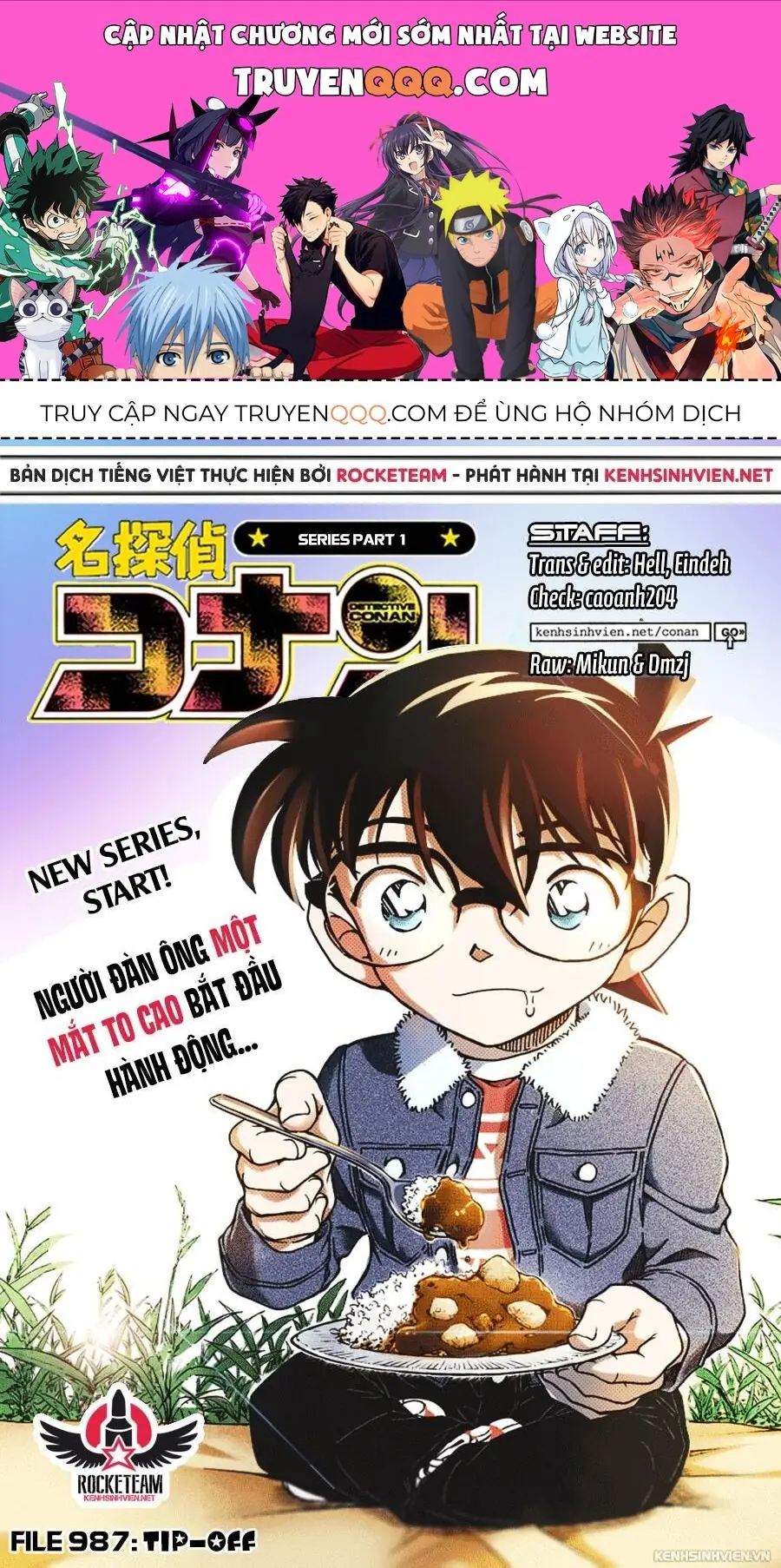 Thám Tử Lừng Danh Conan Chapter 987 - Trang 2