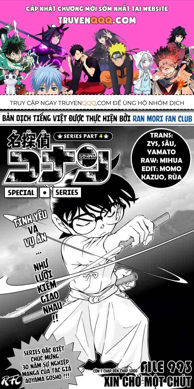 Thám Tử Lừng Danh Conan Chapter 993 - Trang 2