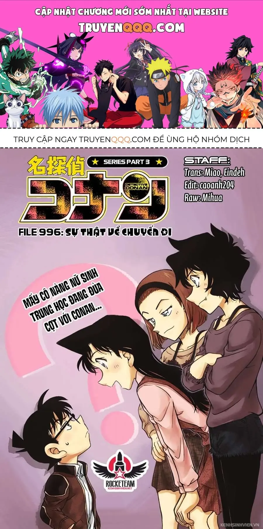 Thám Tử Lừng Danh Conan Chapter 996 - Trang 2