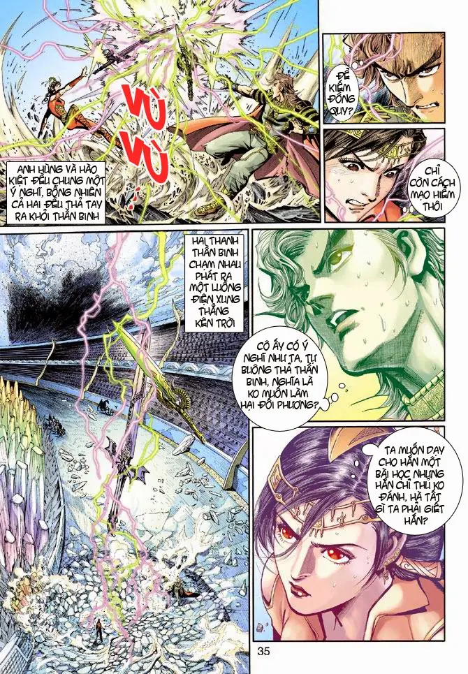 Thần Binh Huyền Kỳ 3+3.5 Chapter 3 - Trang 35