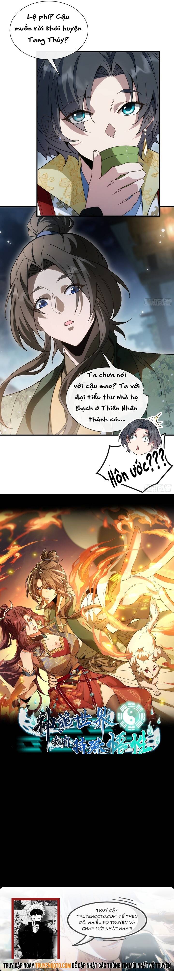 Thần Quỷ Thế Giới, Ta Có Ngộ Tính Đặc Biệt. Chapter 3 - Trang 8