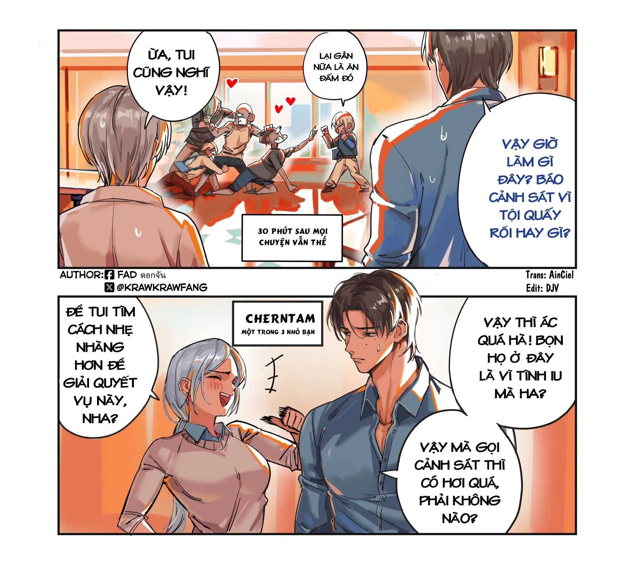 Thằng bạn dân chơi nay đã hóa "gái" Chapter 2 - Trang 7