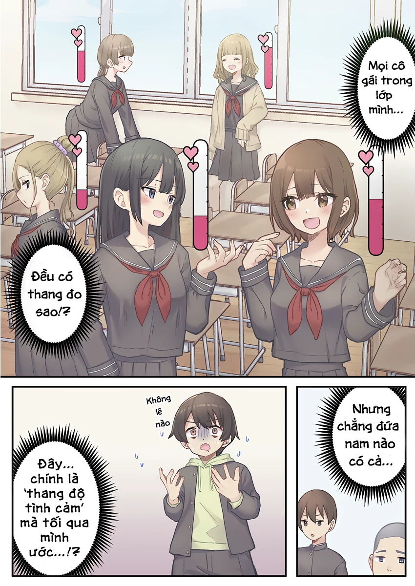 "Thang thiện cảm" của Marika-chan bị hỏng mất rồi! Chapter 1 - Trang 13