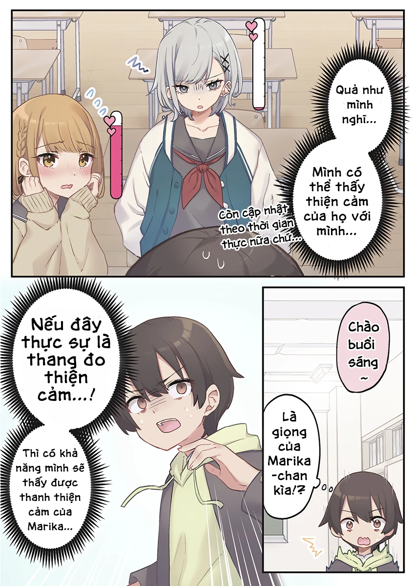 "Thang thiện cảm" của Marika-chan bị hỏng mất rồi! Chapter 1 - Trang 17
