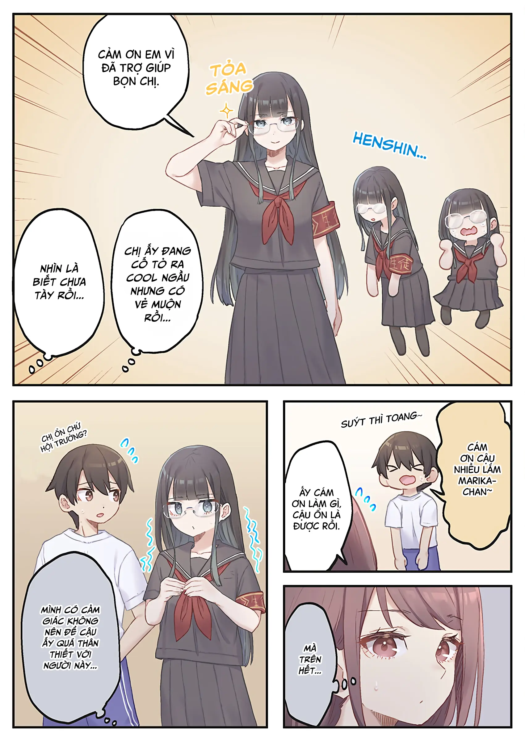 "Thang thiện cảm" của Marika-chan bị hỏng mất rồi! Chapter 11 - Trang 7