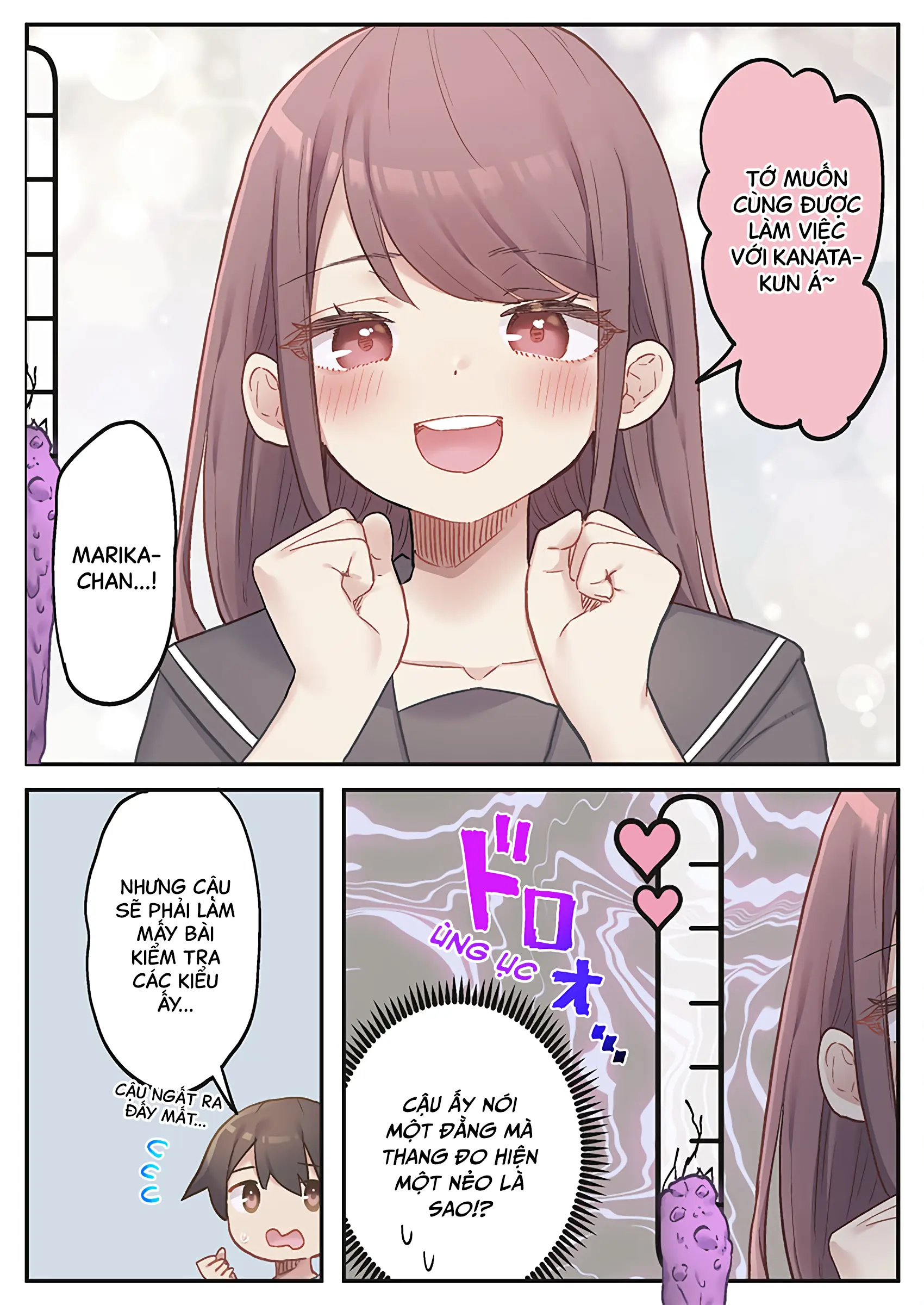 "Thang thiện cảm" của Marika-chan bị hỏng mất rồi! Chapter 11 - Trang 9