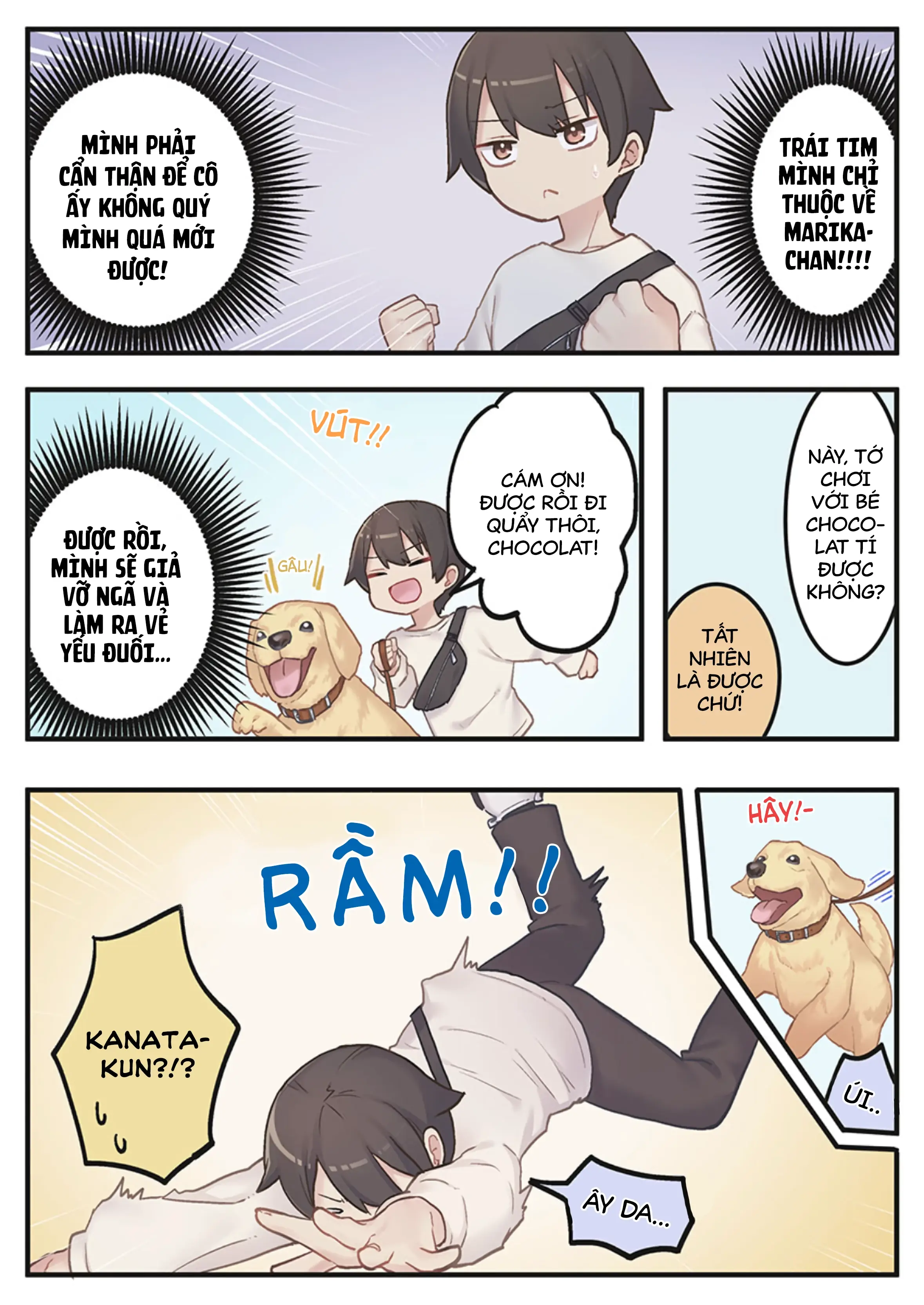 "Thang thiện cảm" của Marika-chan bị hỏng mất rồi! Chapter 3 - Trang 14