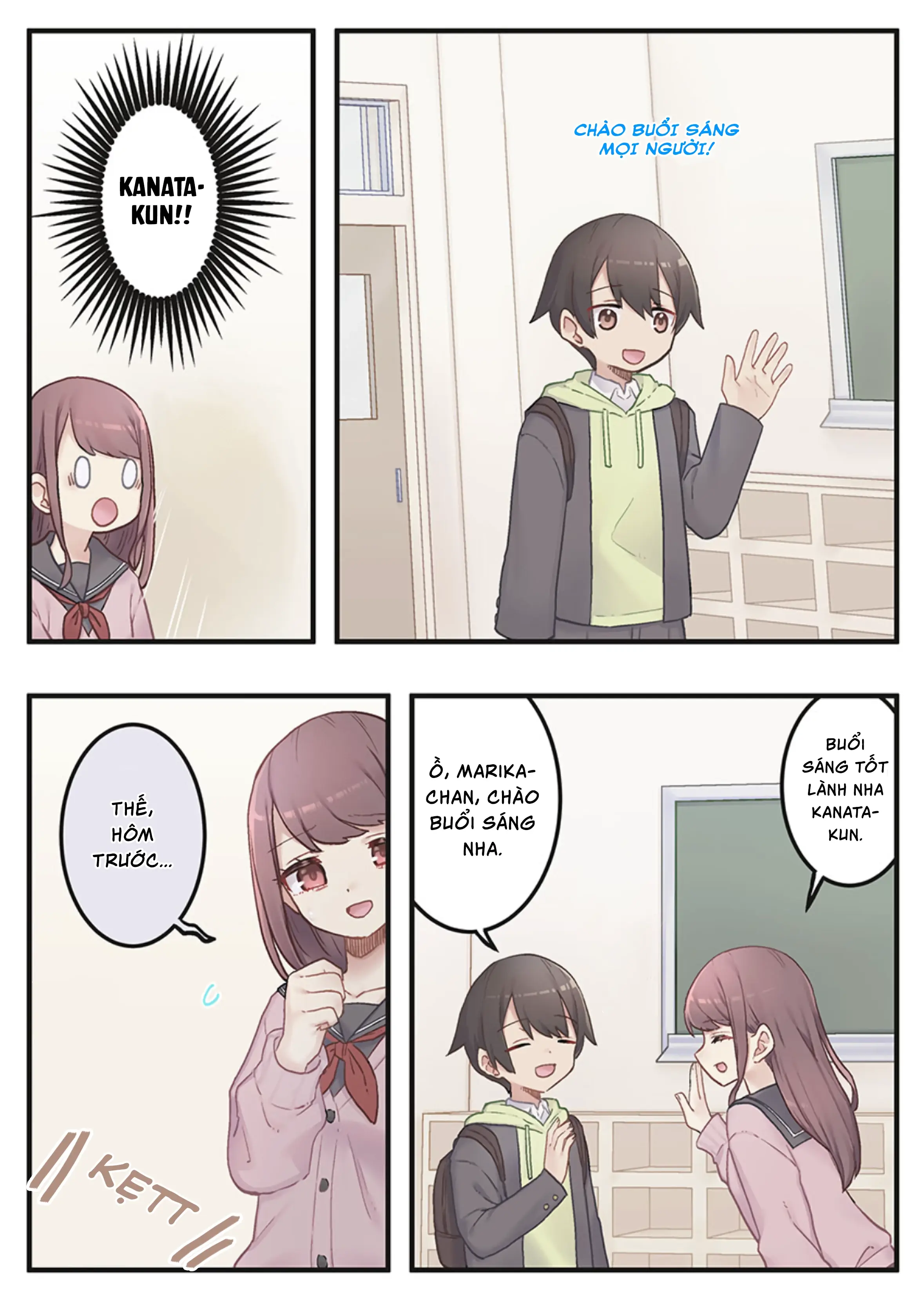 "Thang thiện cảm" của Marika-chan bị hỏng mất rồi! Chapter 3 - Trang 3