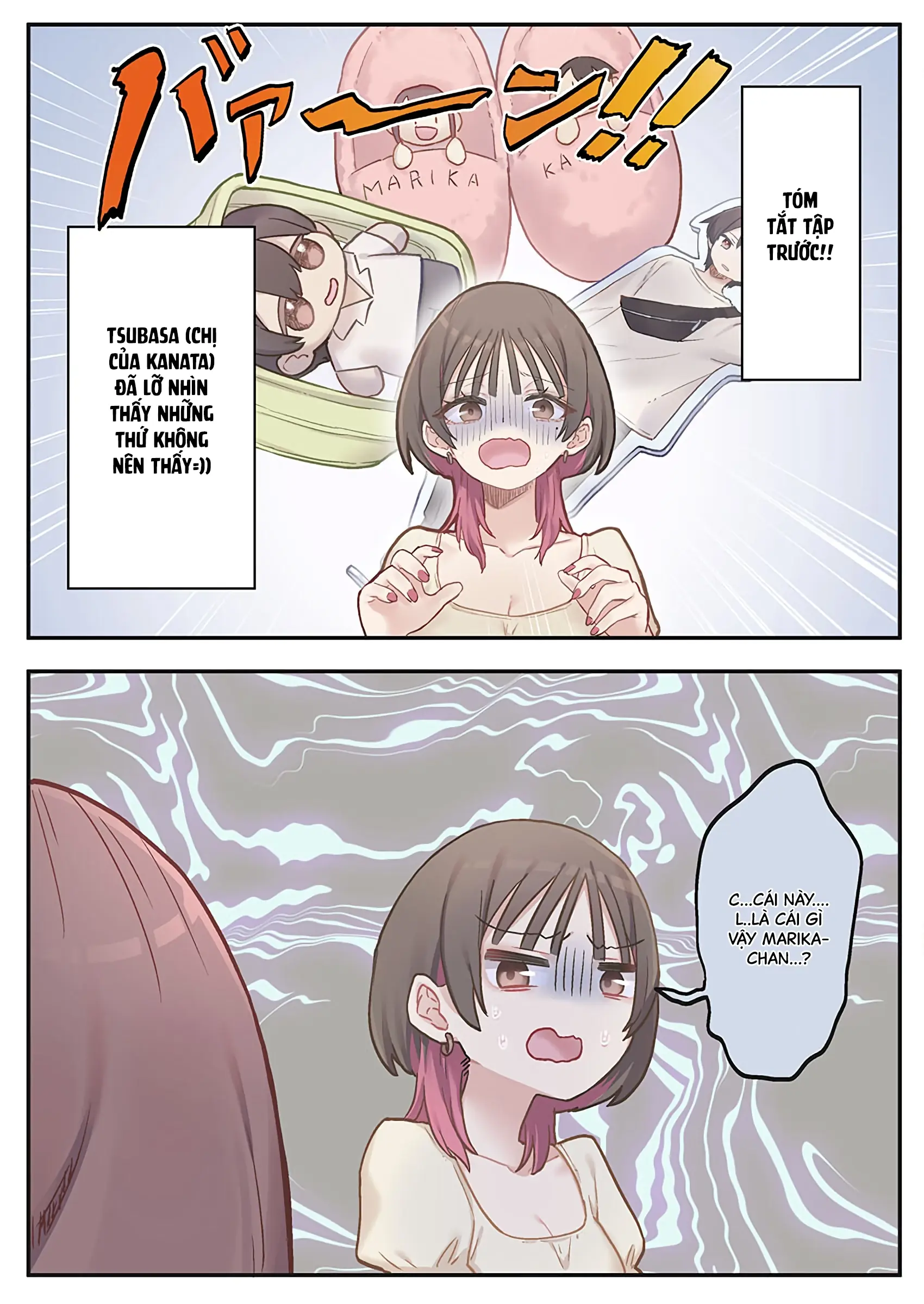 "Thang thiện cảm" của Marika-chan bị hỏng mất rồi! Chapter 9 - Trang 3