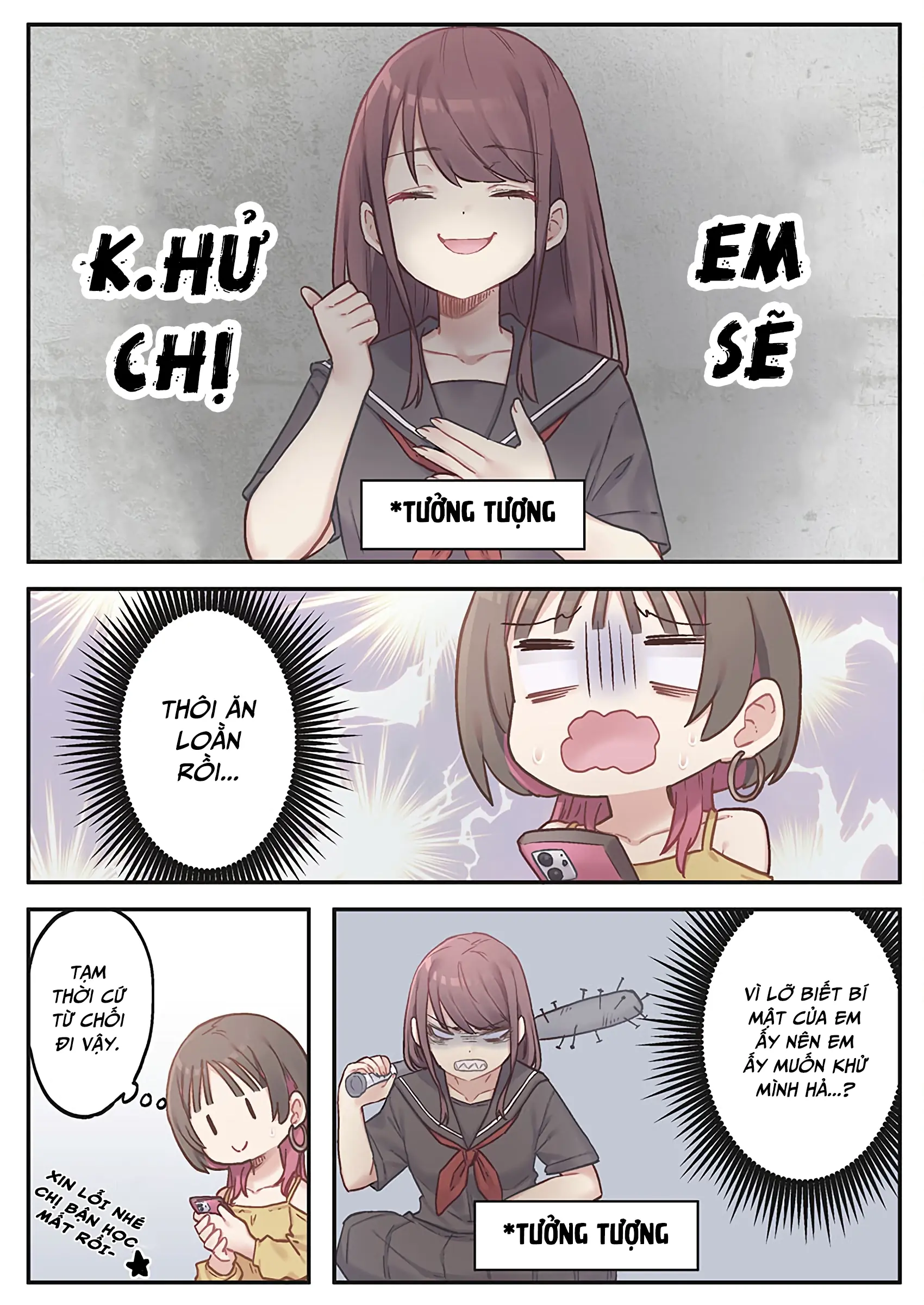 "Thang thiện cảm" của Marika-chan bị hỏng mất rồi! Chapter 9 - Trang 9