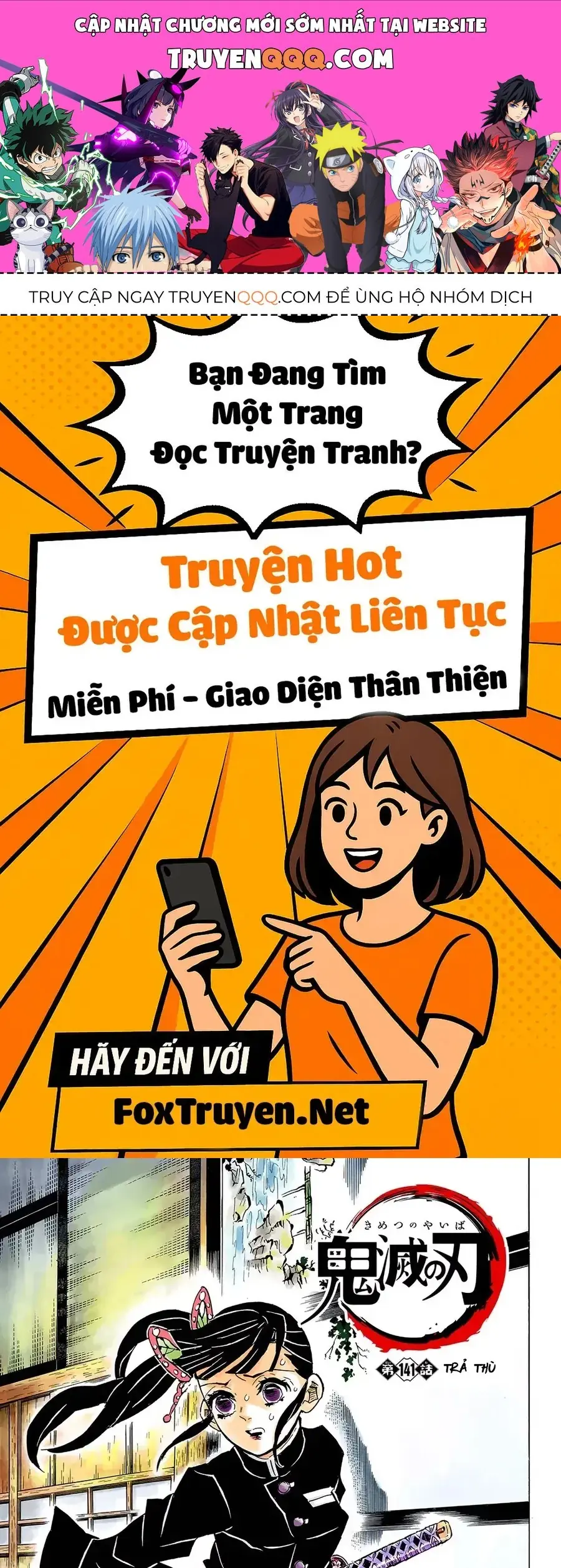 Thanh Gươm Diệt Quỷ (Truyện Màu) Chapter 141 - Trang 2