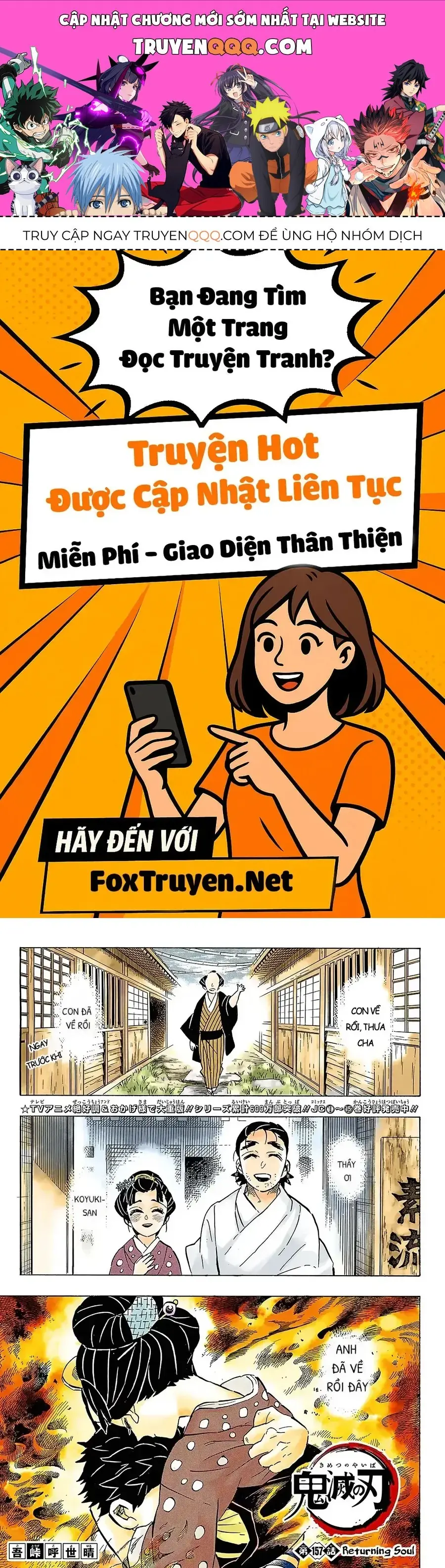 Thanh Gươm Diệt Quỷ (Truyện Màu) Chapter 157 - Trang 2