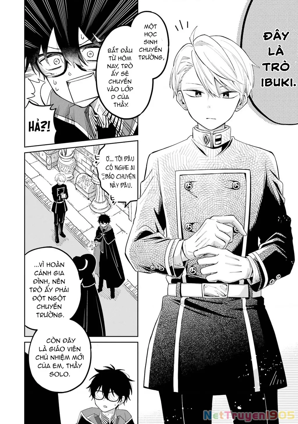 Thầy ơi! Bọn em sẽ hủy diệt thế giới! Chapter 1 - Trang 23