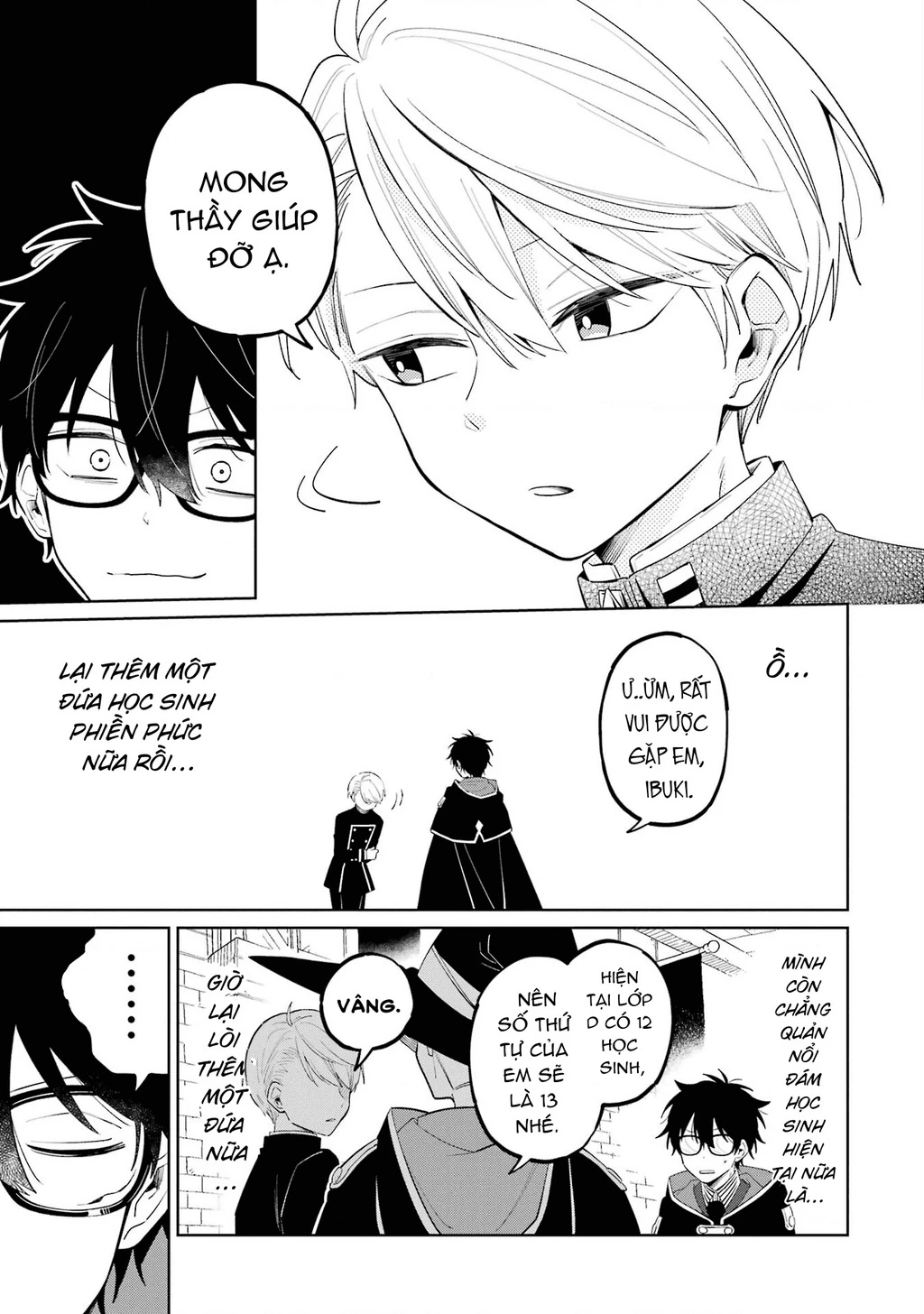 Thầy ơi! Bọn em sẽ hủy diệt thế giới! Chapter 1 - Trang 24