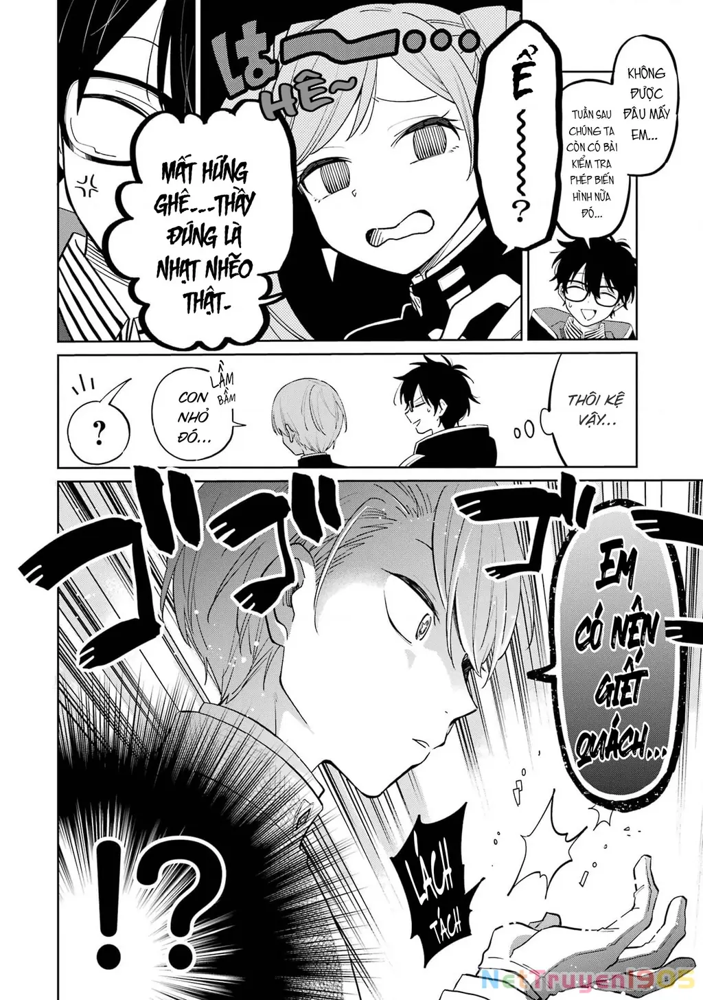 Thầy ơi! Bọn em sẽ hủy diệt thế giới! Chapter 1 - Trang 35