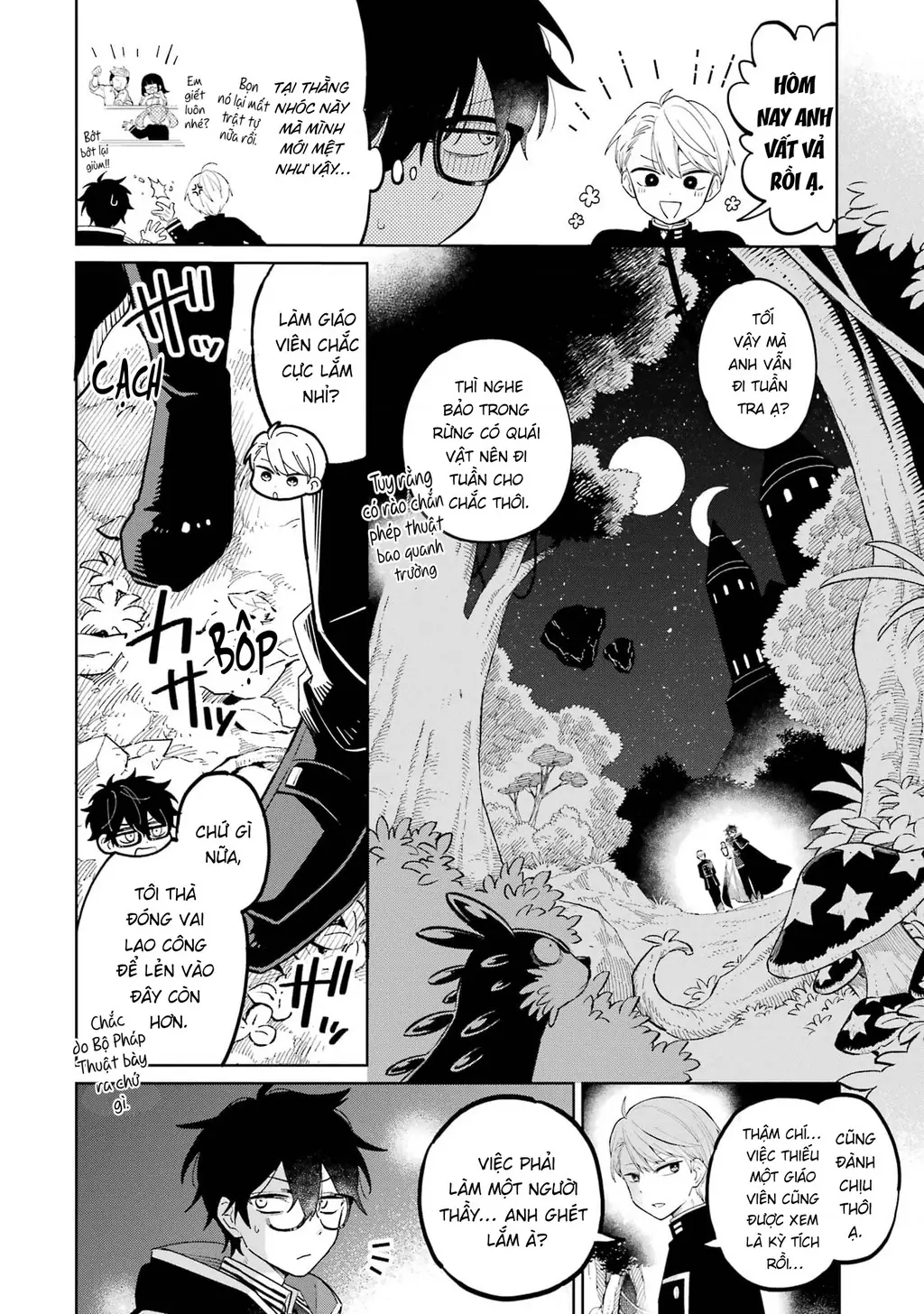 Thầy ơi! Bọn em sẽ hủy diệt thế giới! Chapter 1 - Trang 41