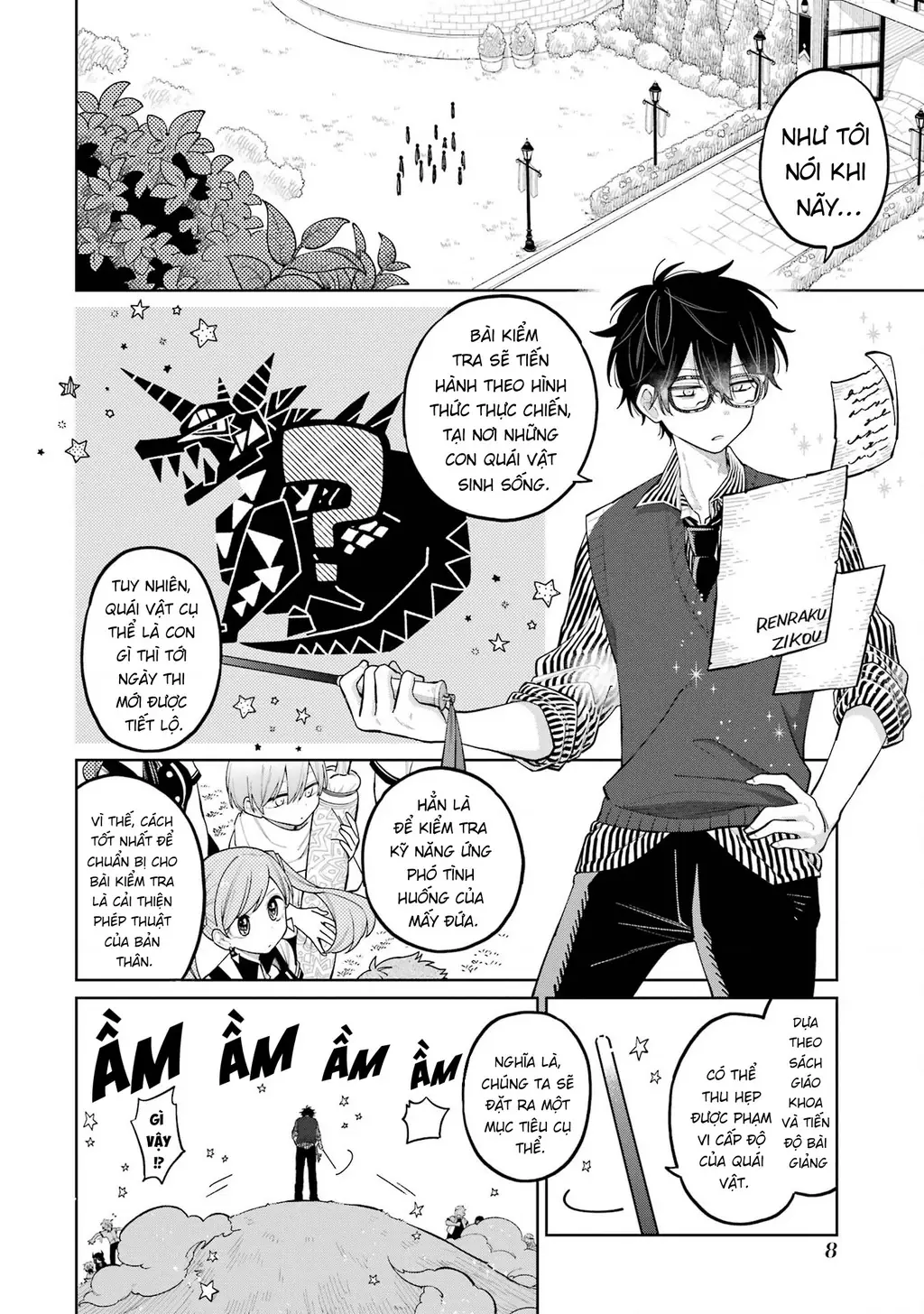 Thầy ơi! Bọn em sẽ hủy diệt thế giới! Chapter 10 - Trang 7