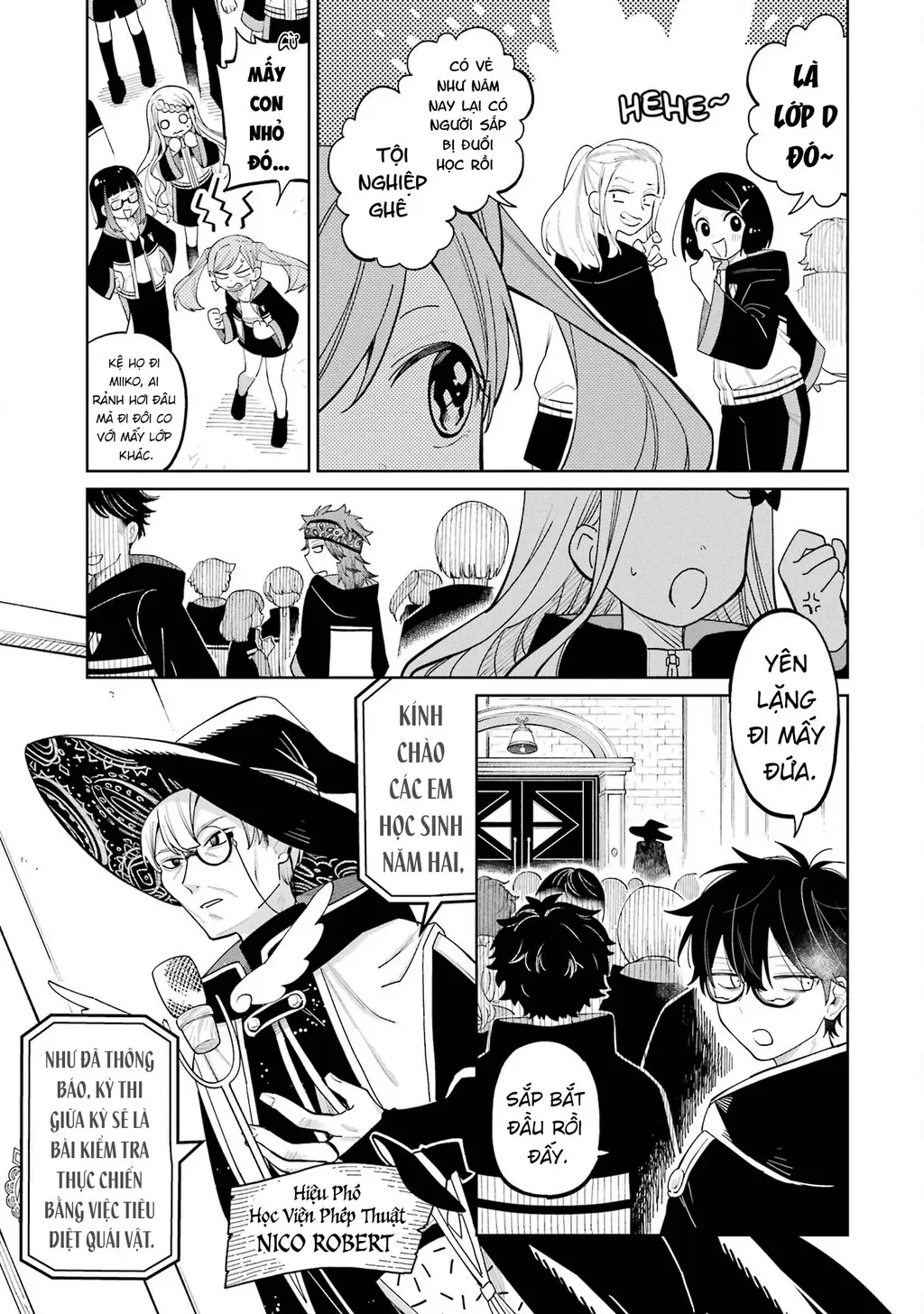 Thầy ơi! Bọn em sẽ hủy diệt thế giới! Chapter 11 - Trang 18