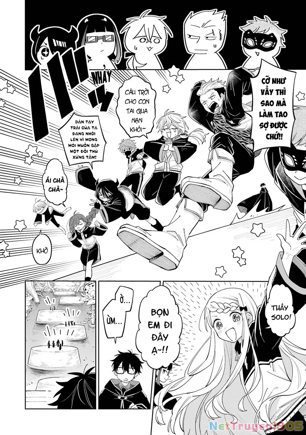 Thầy ơi! Bọn em sẽ hủy diệt thế giới! Chapter 12 - Trang 13