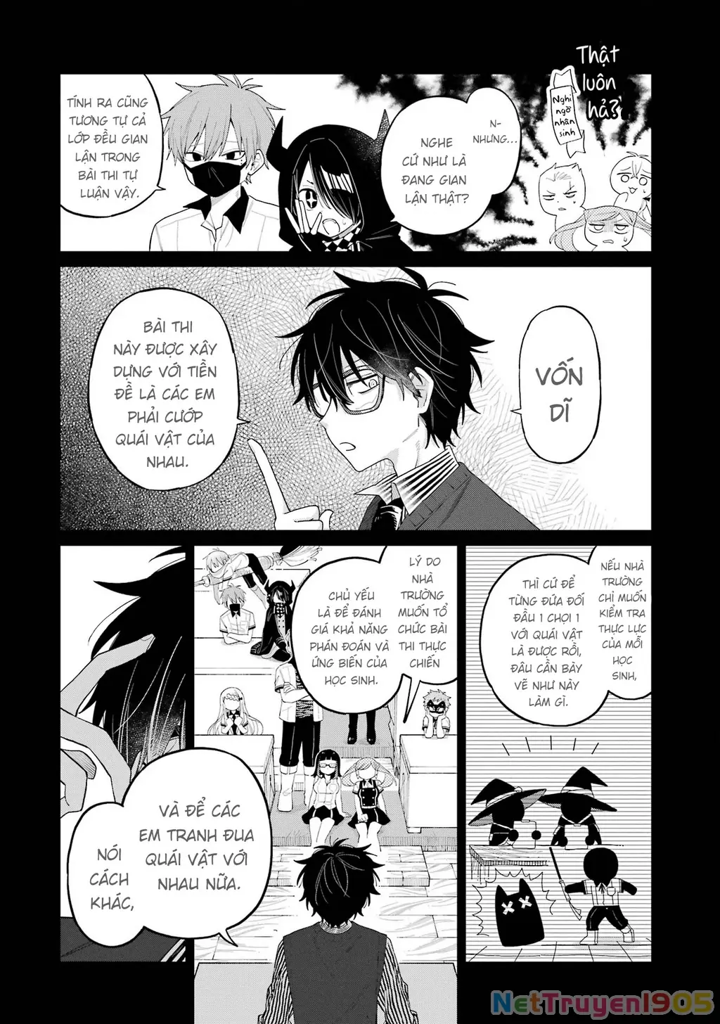 Thầy ơi! Bọn em sẽ hủy diệt thế giới! Chapter 14 - Trang 15