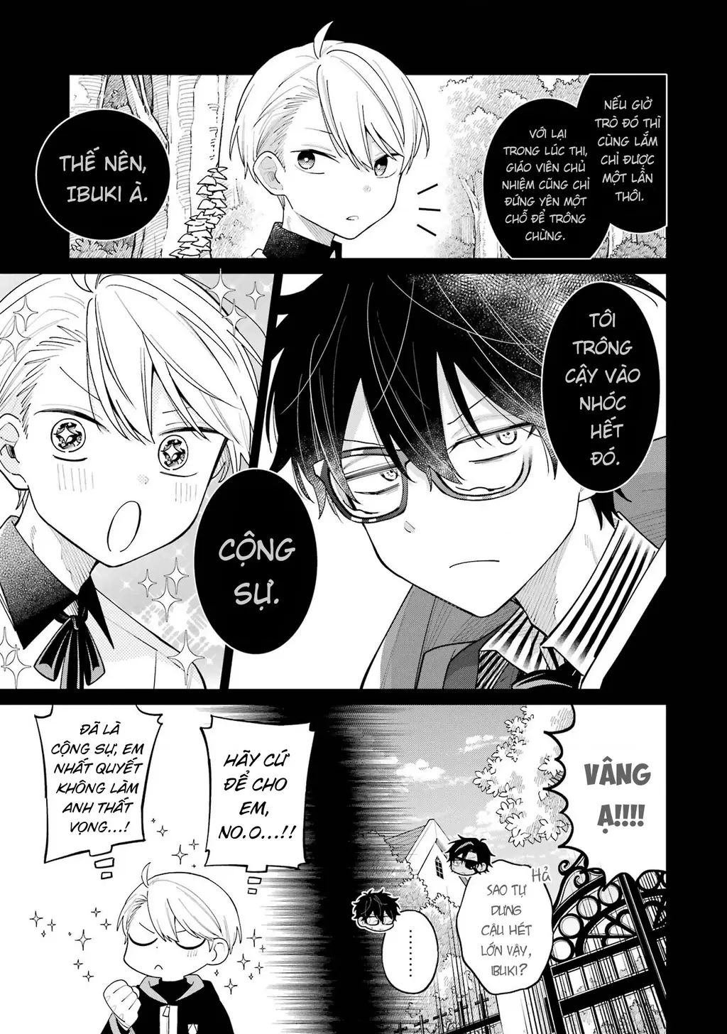 Thầy ơi! Bọn em sẽ hủy diệt thế giới! Chapter 15 - Trang 8