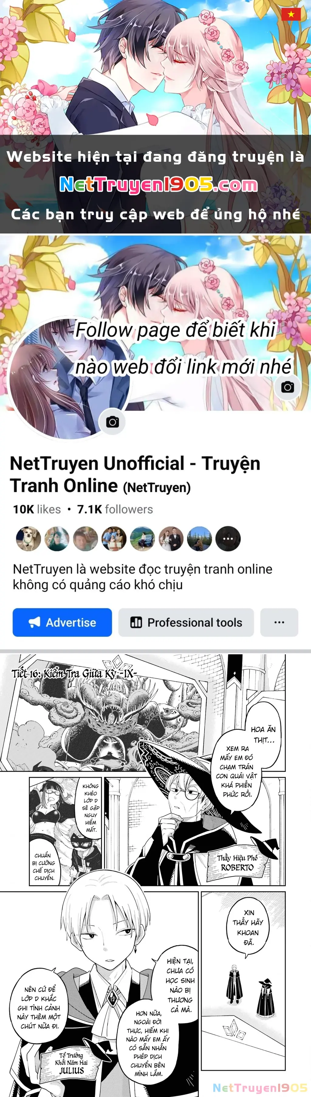 Thầy ơi! Bọn em sẽ hủy diệt thế giới! Chapter 16 - Trang 2